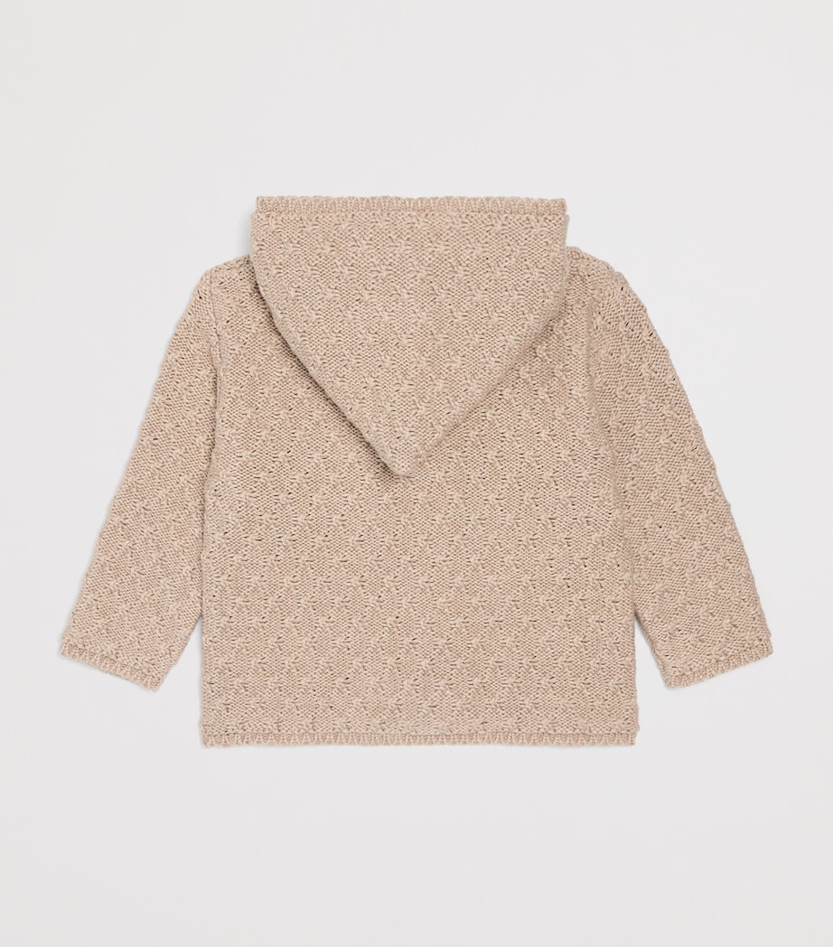 Cotton-Blend Knit Hoodie (12 Months) 64 H94 Image 2