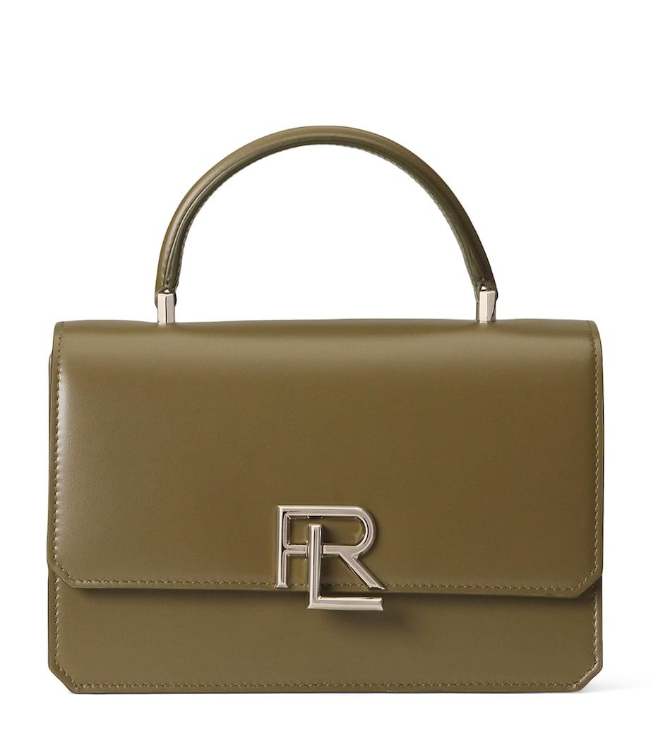 Leather Box Cross-Body Bag DUSTY SAGE Image 1