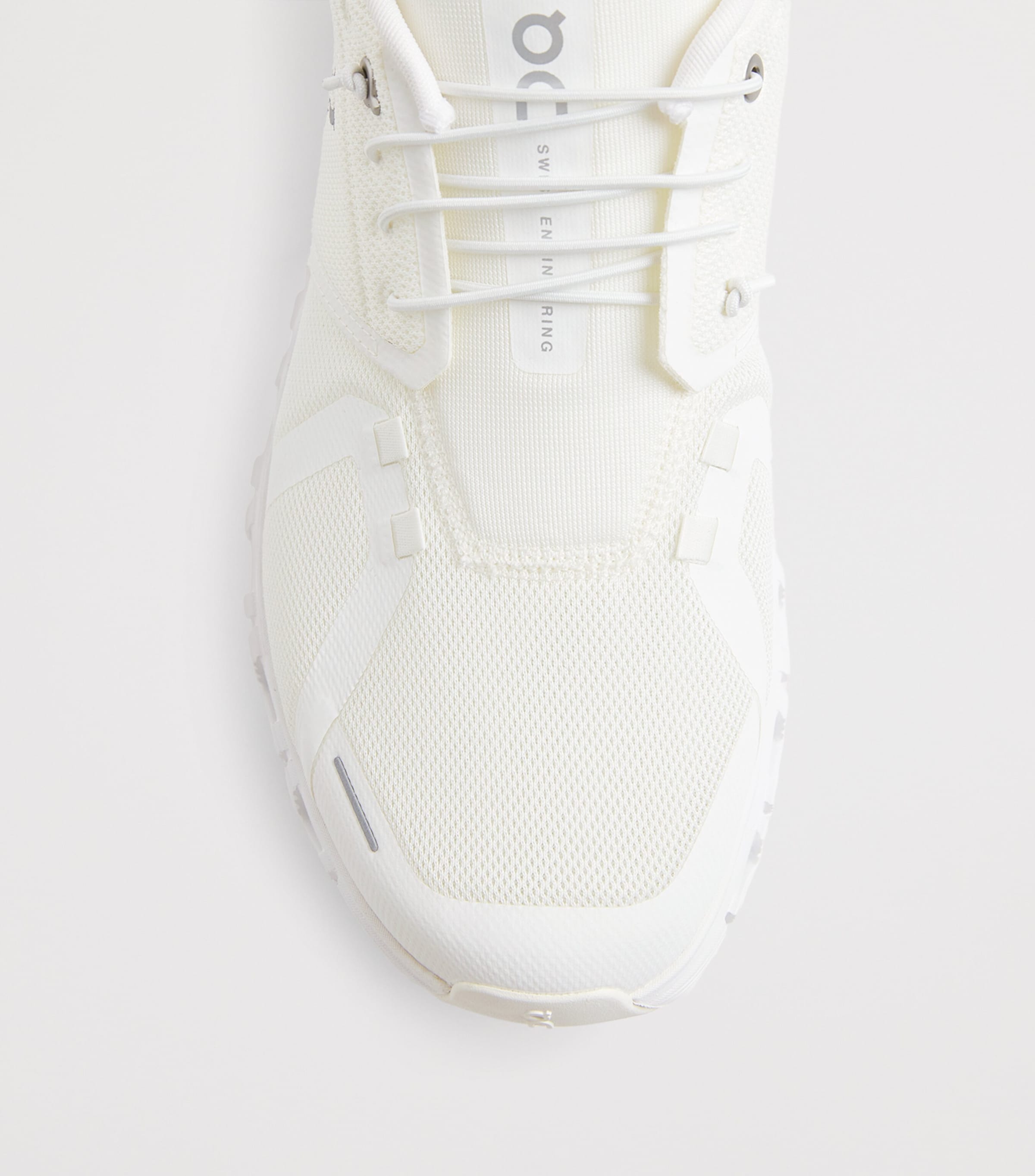 On Mens Cloud 6 Trainers White | White Image 5