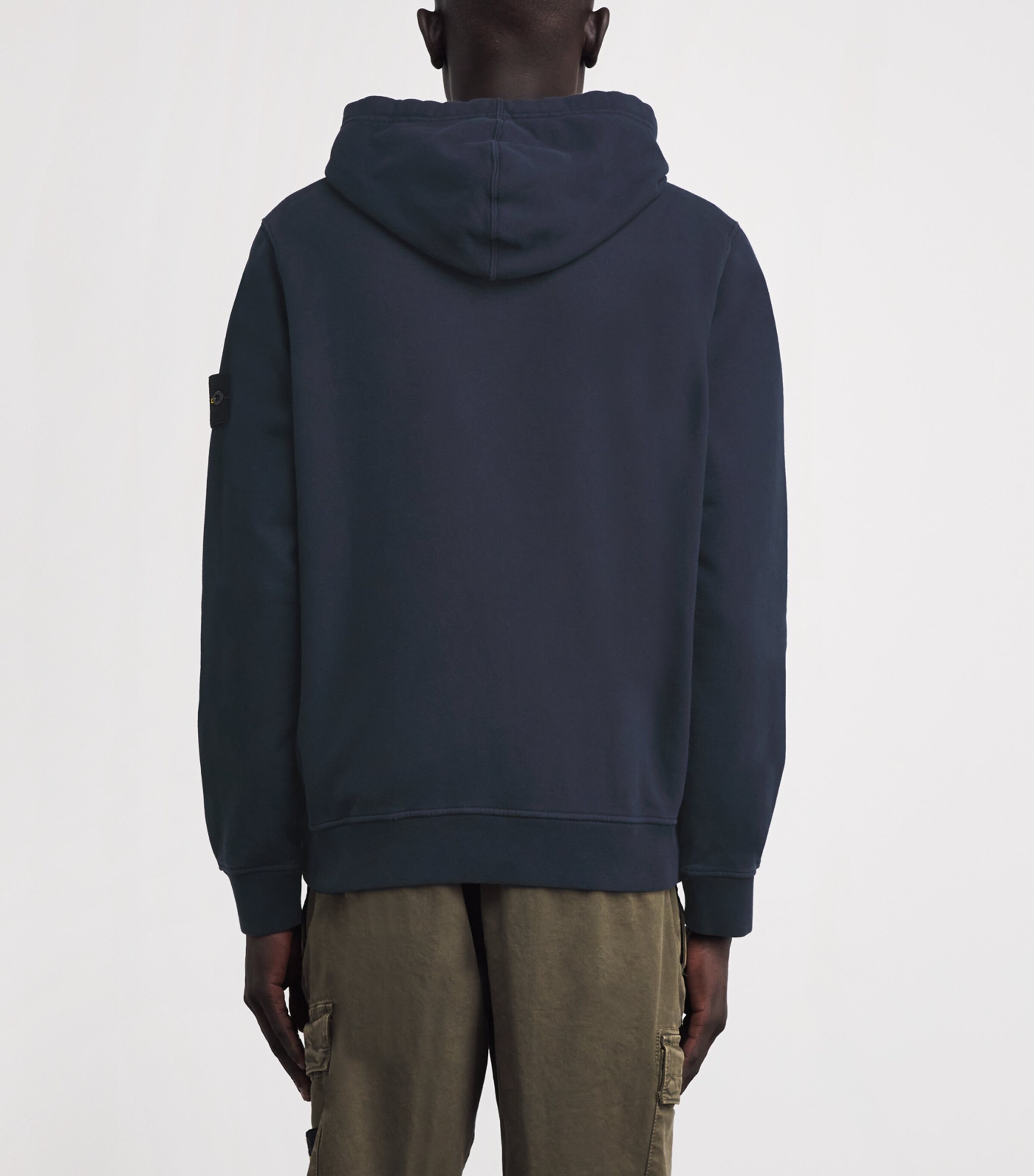 Cotton Compass Logo Zip-Up Hoodie V0020 Image 4