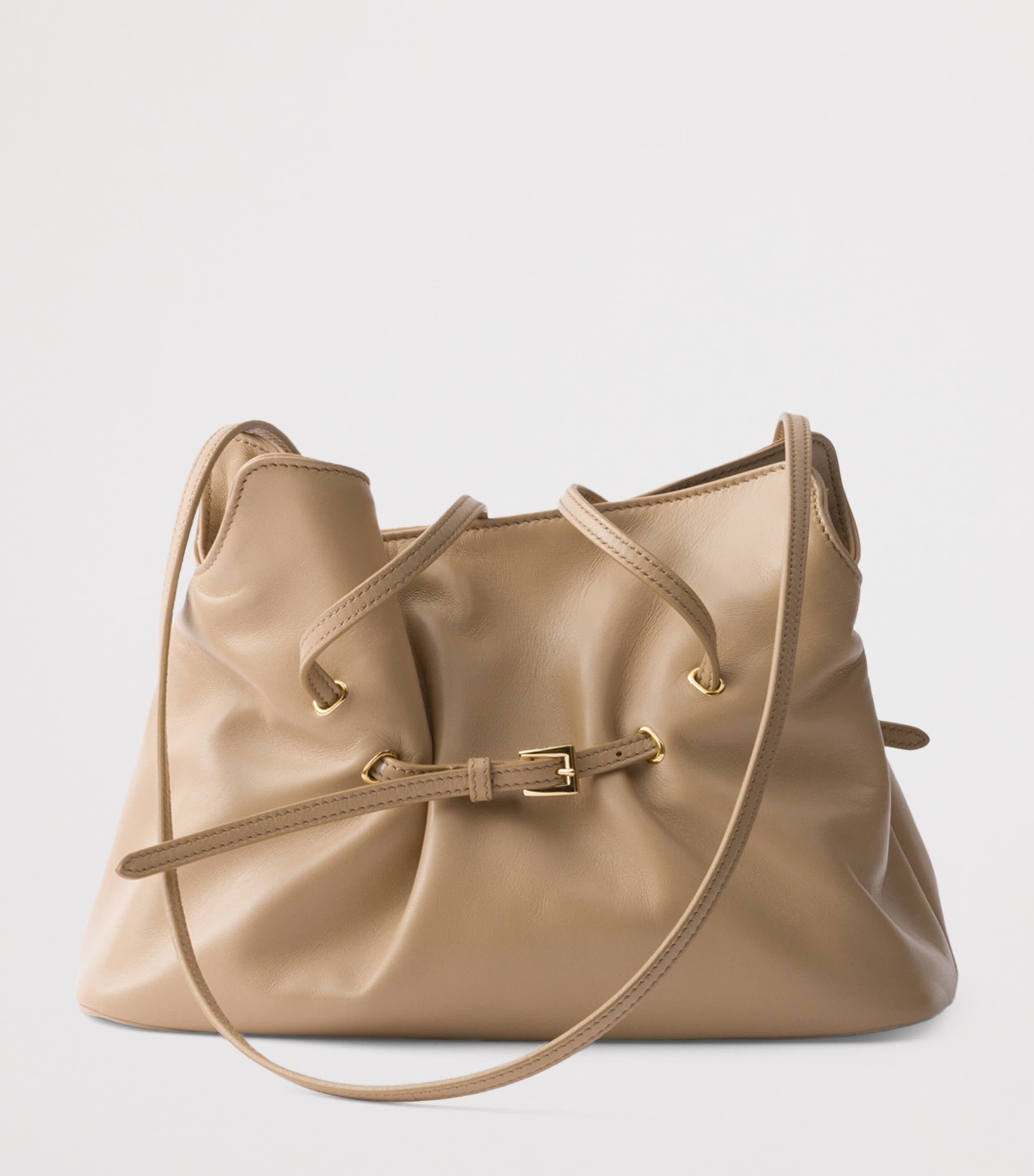 Small Leather Dada Shoulder Bag F0036 Image 4