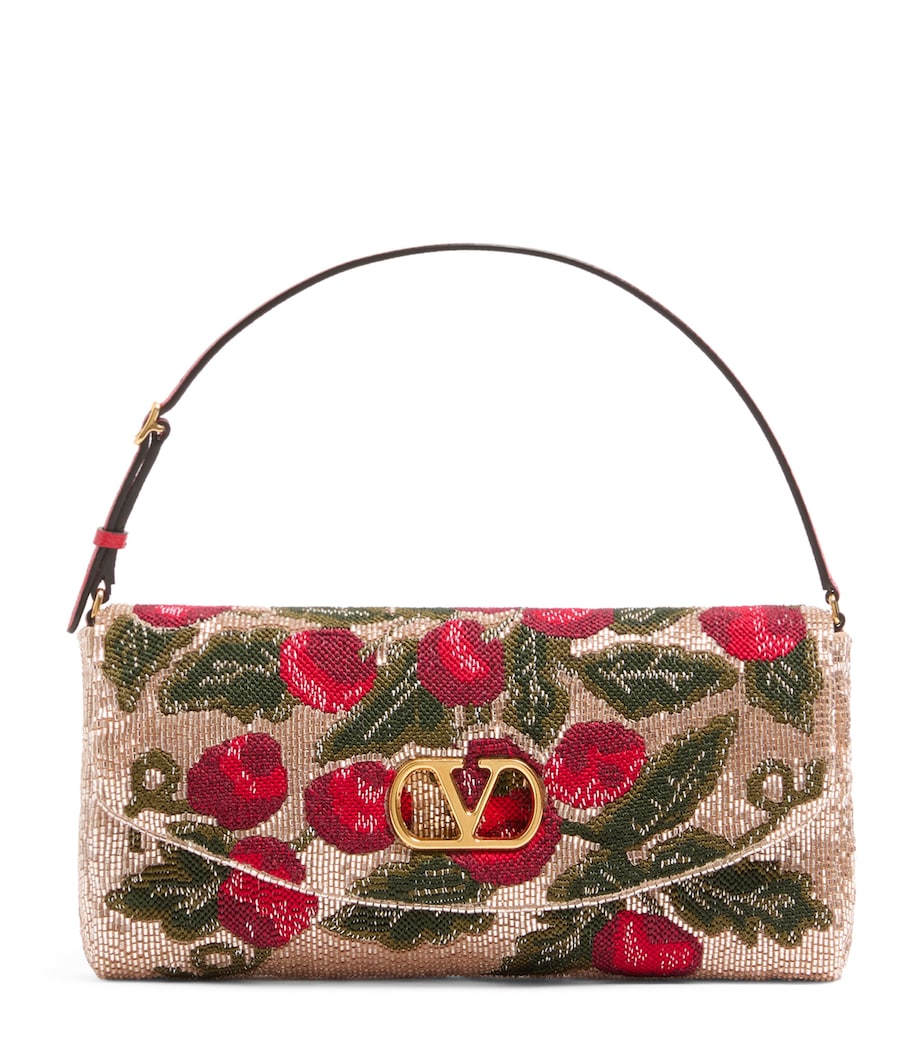 Silk Vain Cherry Clutch Bag BPE Image 1
