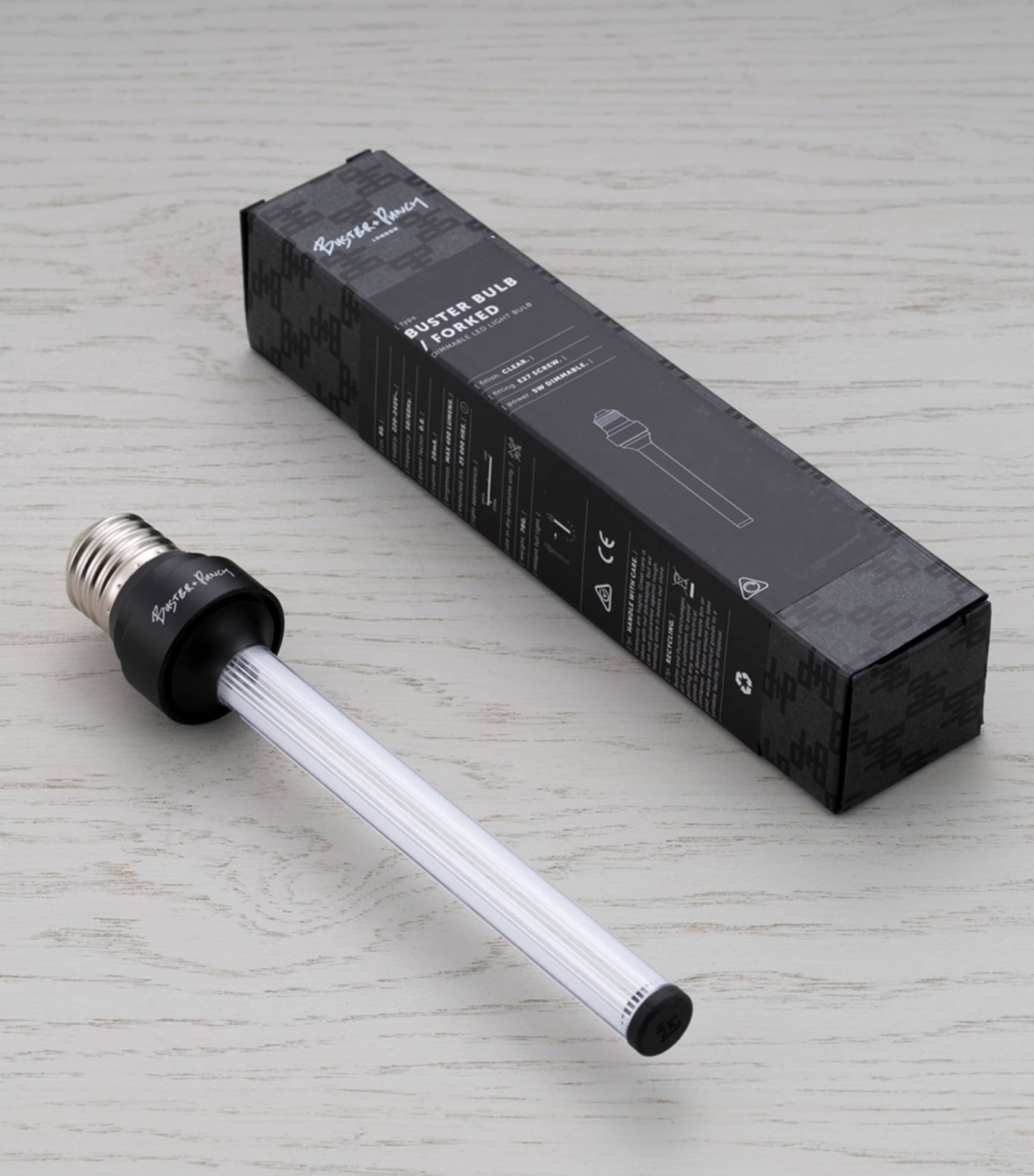 Globe Forked Pendant Light STEEL Image 5