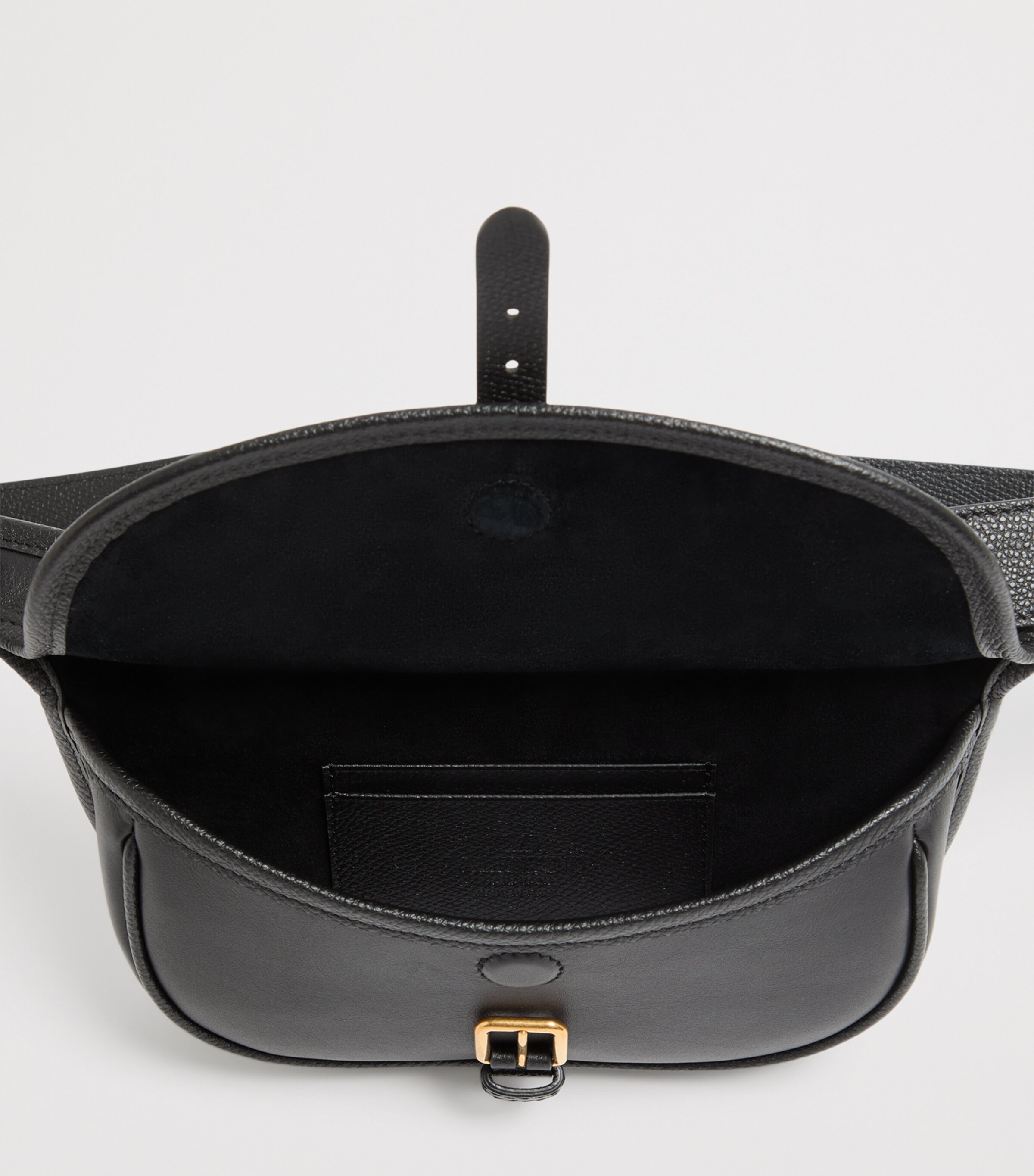 Small Leather VLogo Belt Bag 0NO Image 5