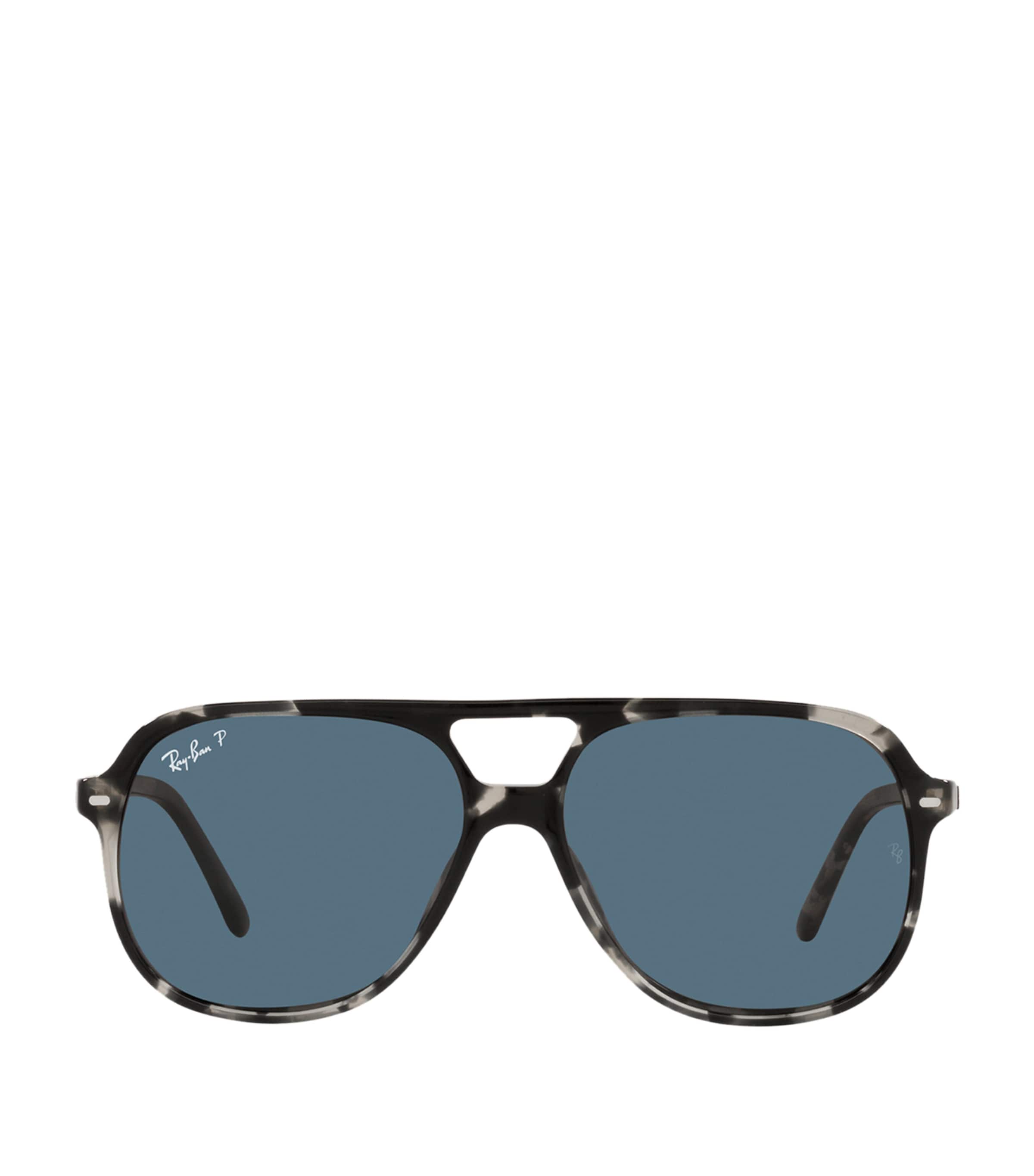 Ray Ban Square Bill Sunglasses In Brown
