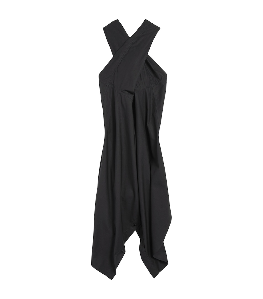 Cotton Twisted Shirt Dress 1000 Image 1