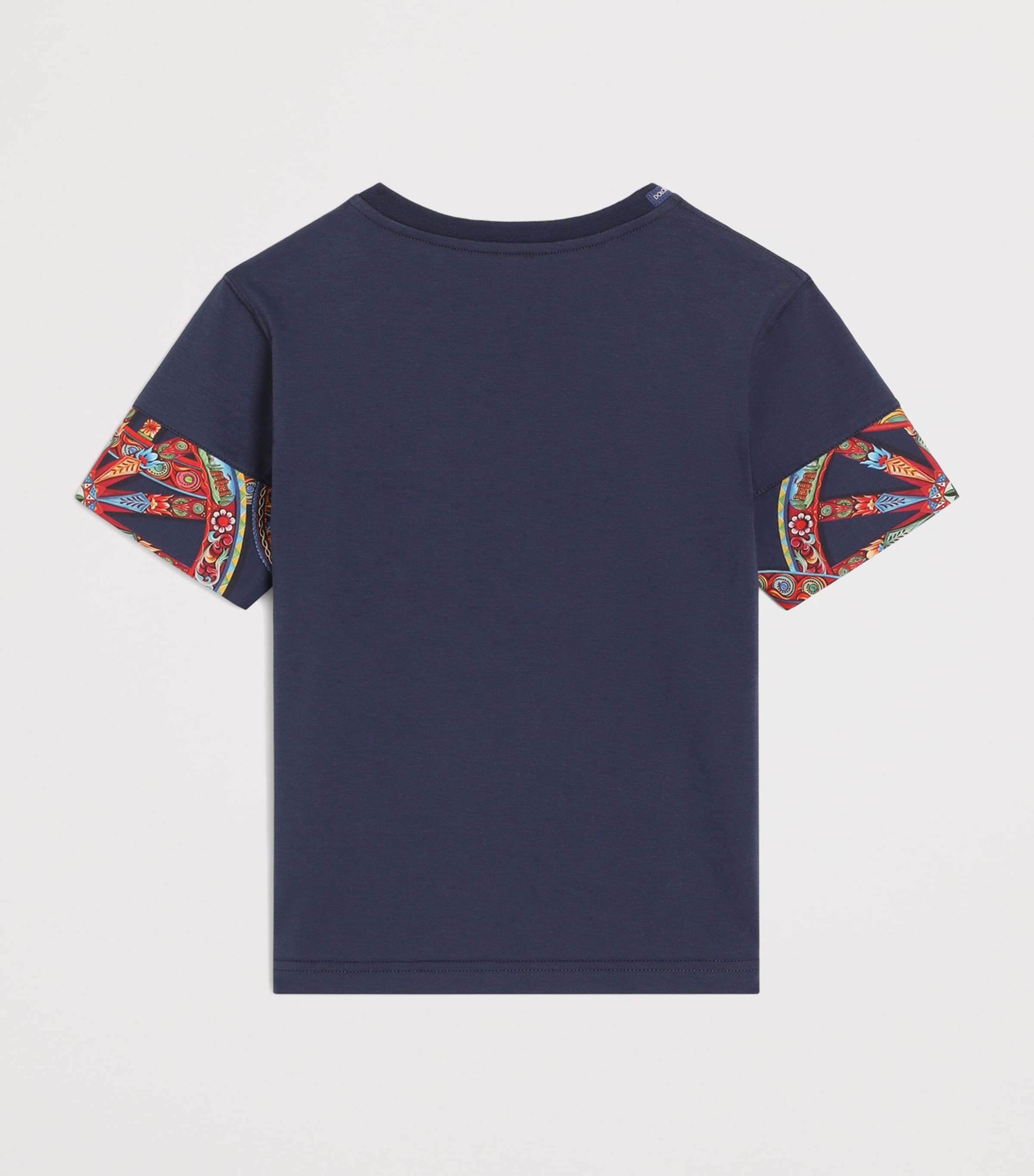 Dolce&Gabbana Kids Carretto Print T-Shirt (8-14 Years) Combined Colou Image 2