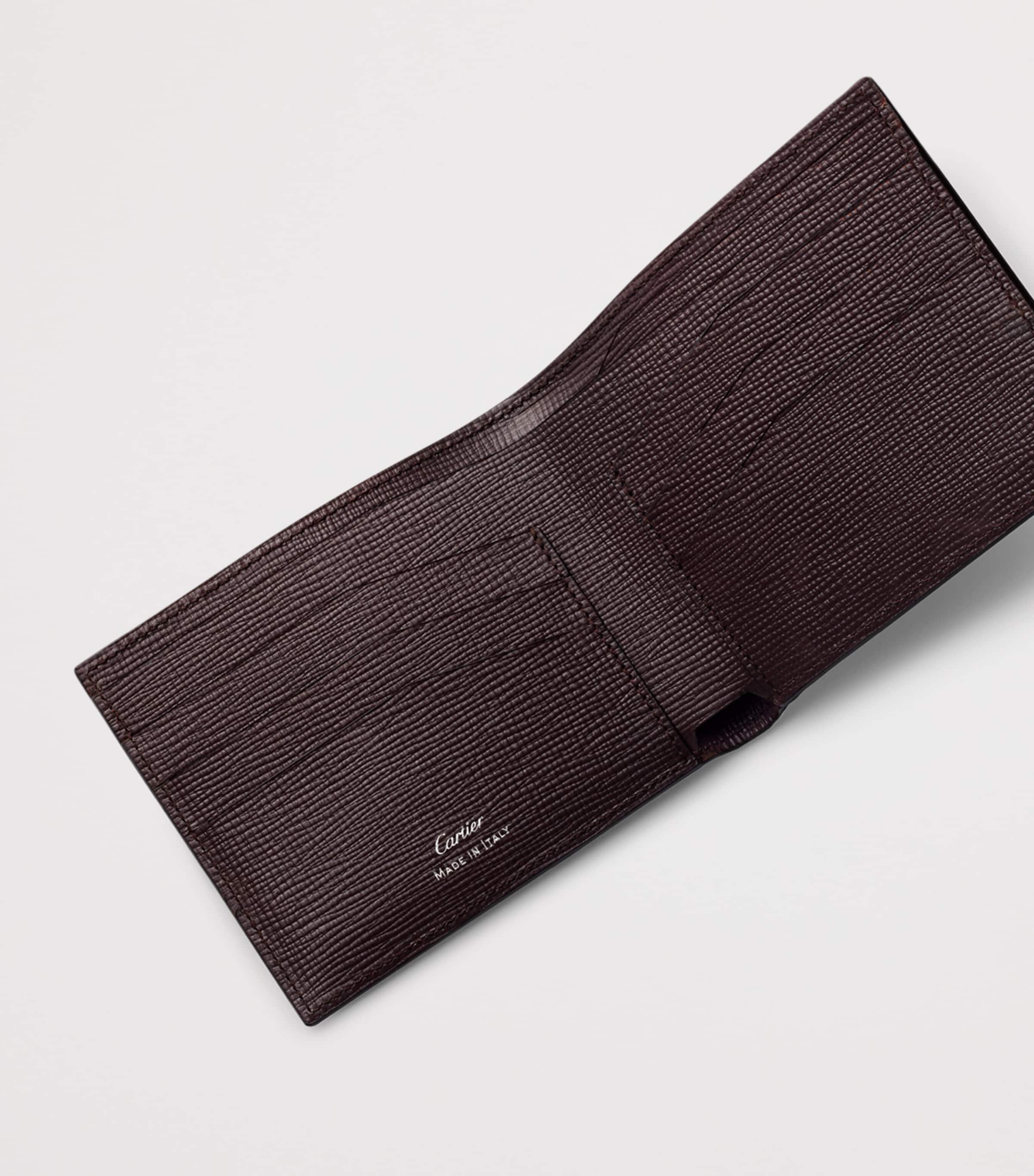 Cartier Leather Cartier Losange Wallet Ebony Image 3