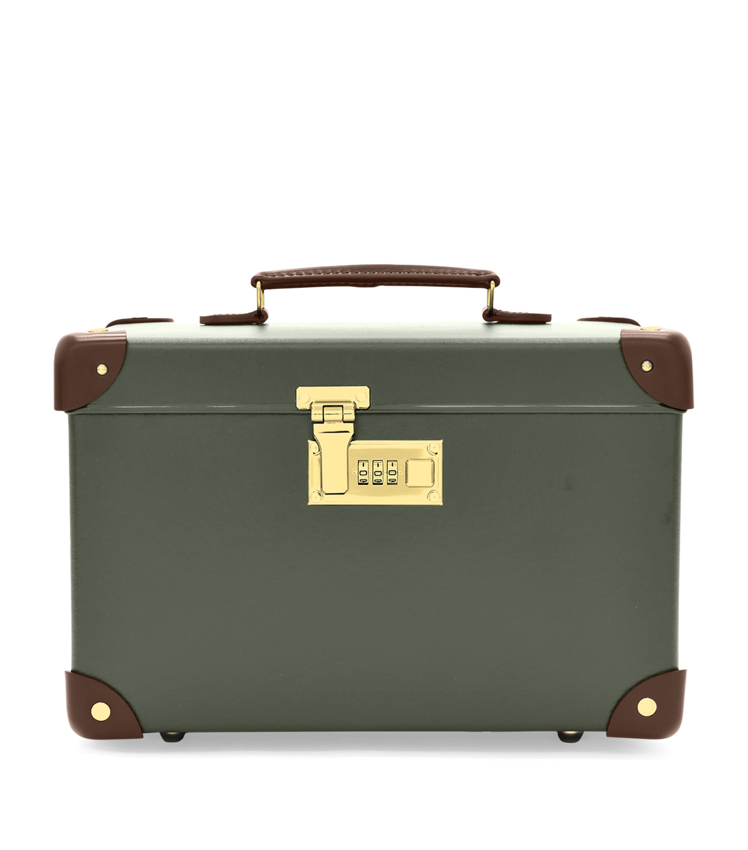 Globe-trotter Centenary Vanity Case In Green
