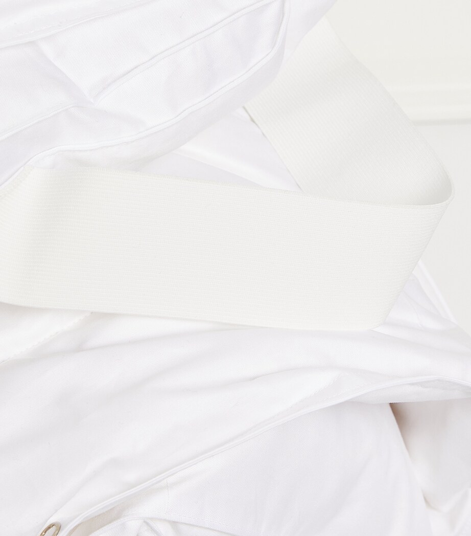 De Luxe Twin Mattress Topper (180cm x 200cm) WHITE Image 3