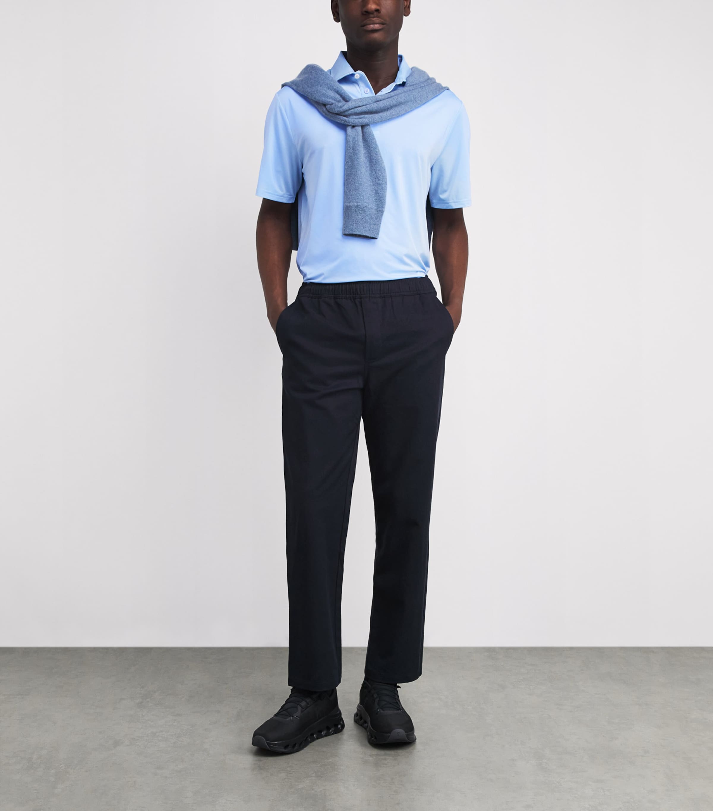 Classic Fit Performance Polo shirt OFFICE BLUE Image 2