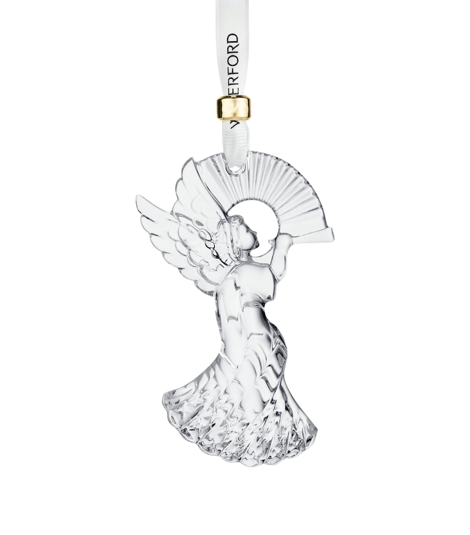 Crystal Angel Tree Decoration 2025 CLEAR Image 3