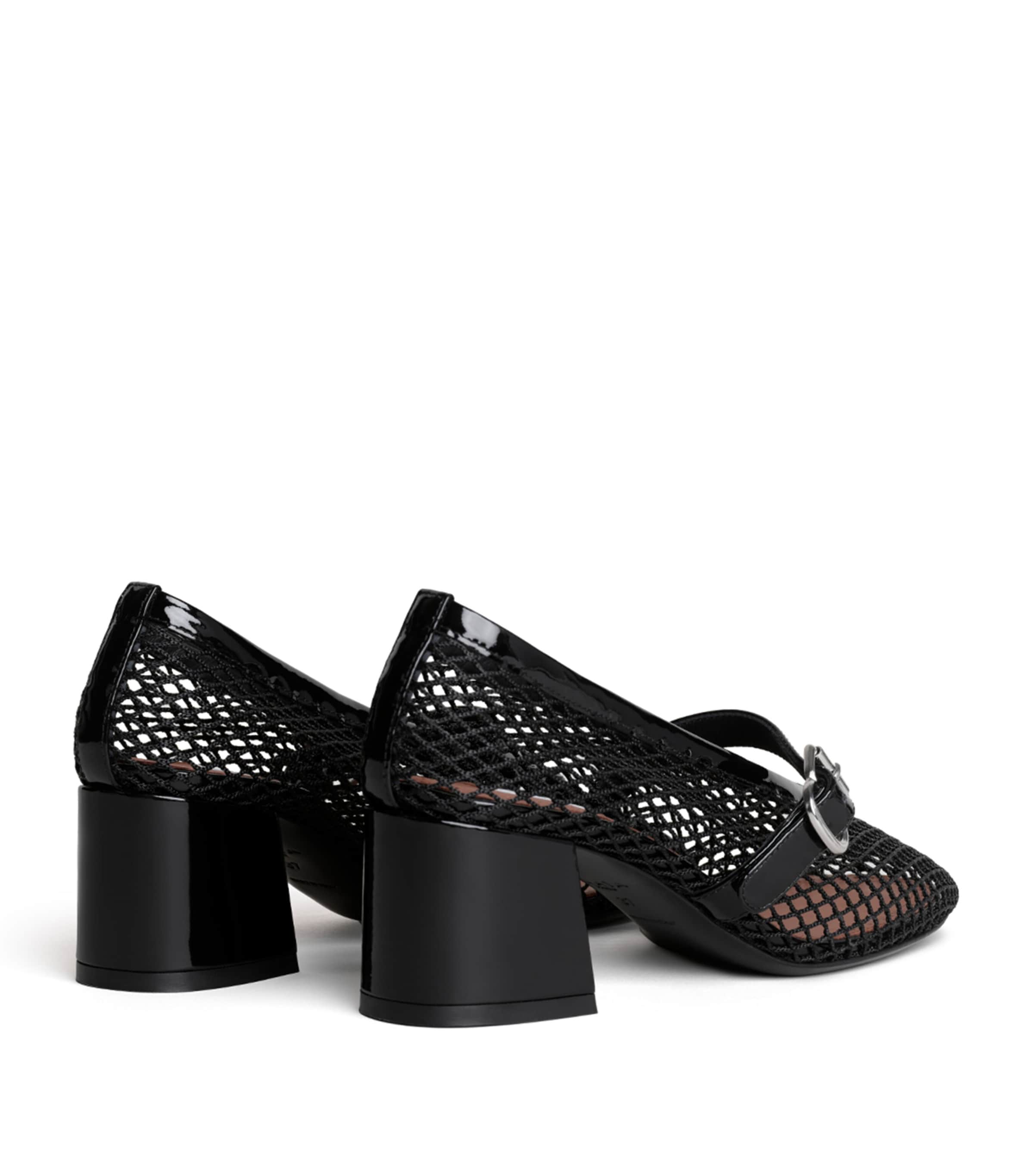 Alaïa Mesh Babies Pumps 55 Black Image 3