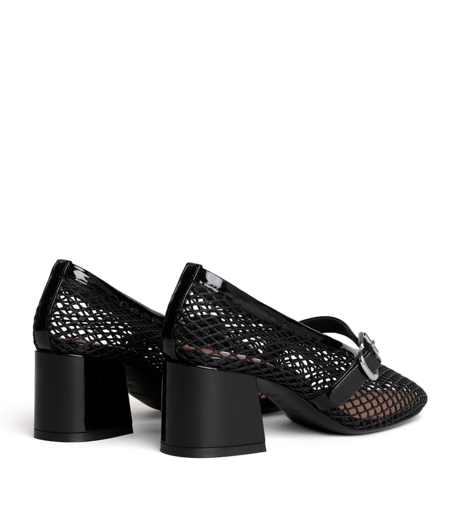 Alaïa Mesh Babies Pumps 55 Black Image 3