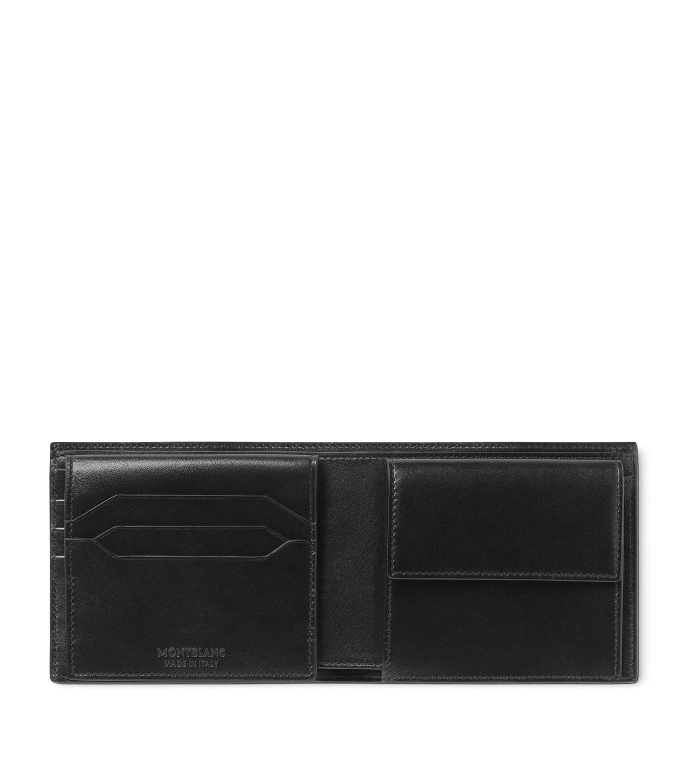 Leather Meisterstück 10CC Wallet BLACK Image 4