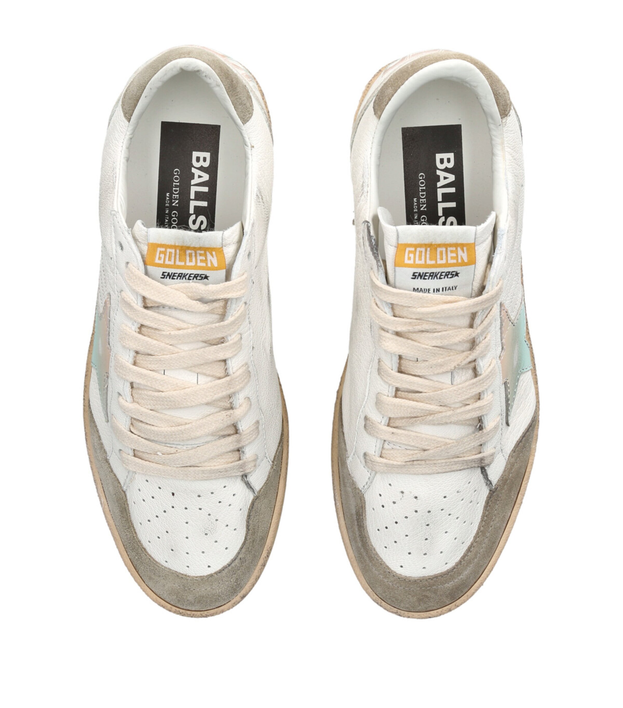 Golden Goose Leather Ballstar Low-Top Sneakers Other Image 4