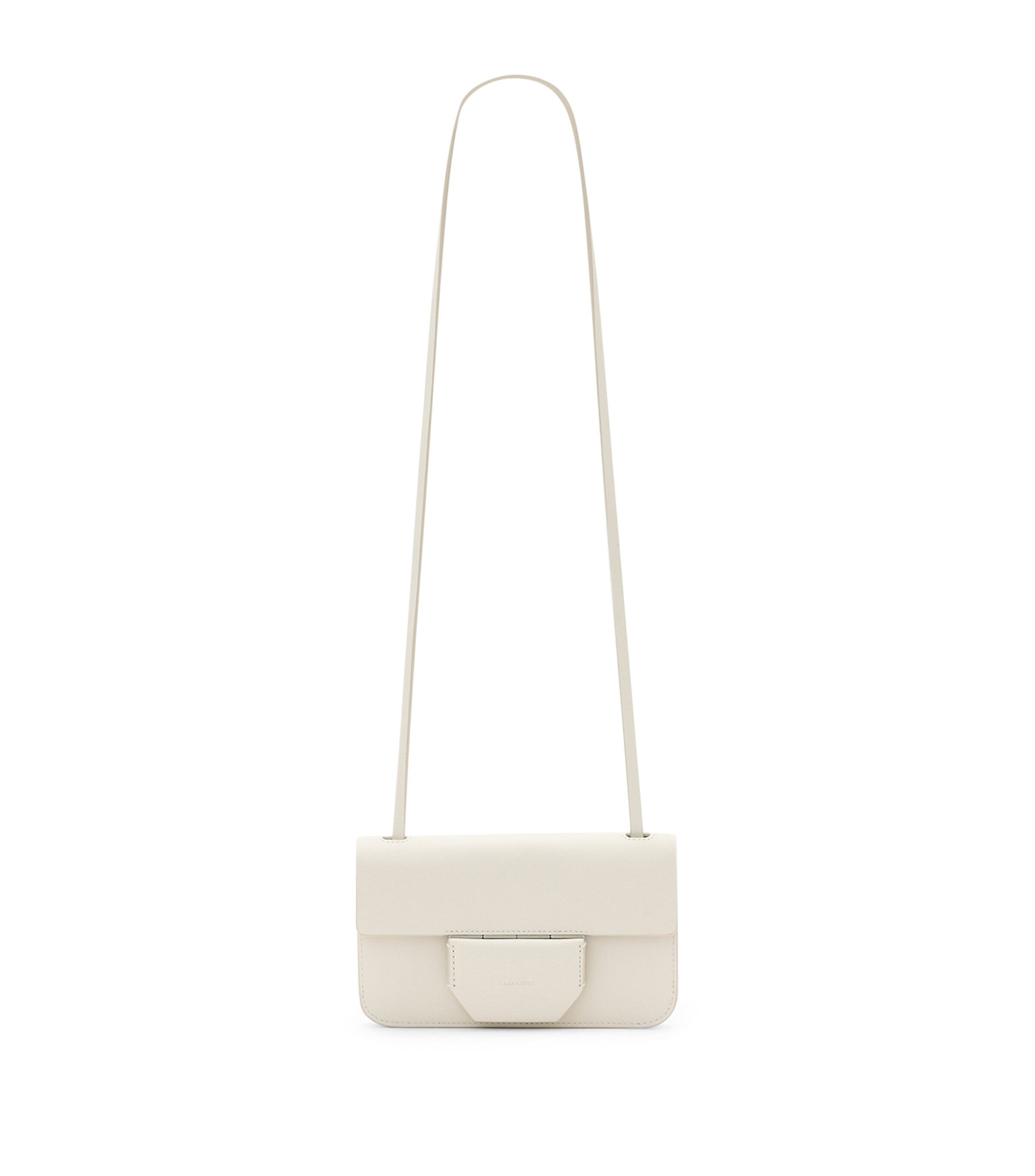 AllSaints Leather Ann Cross-Body Wallet | Harrods US
