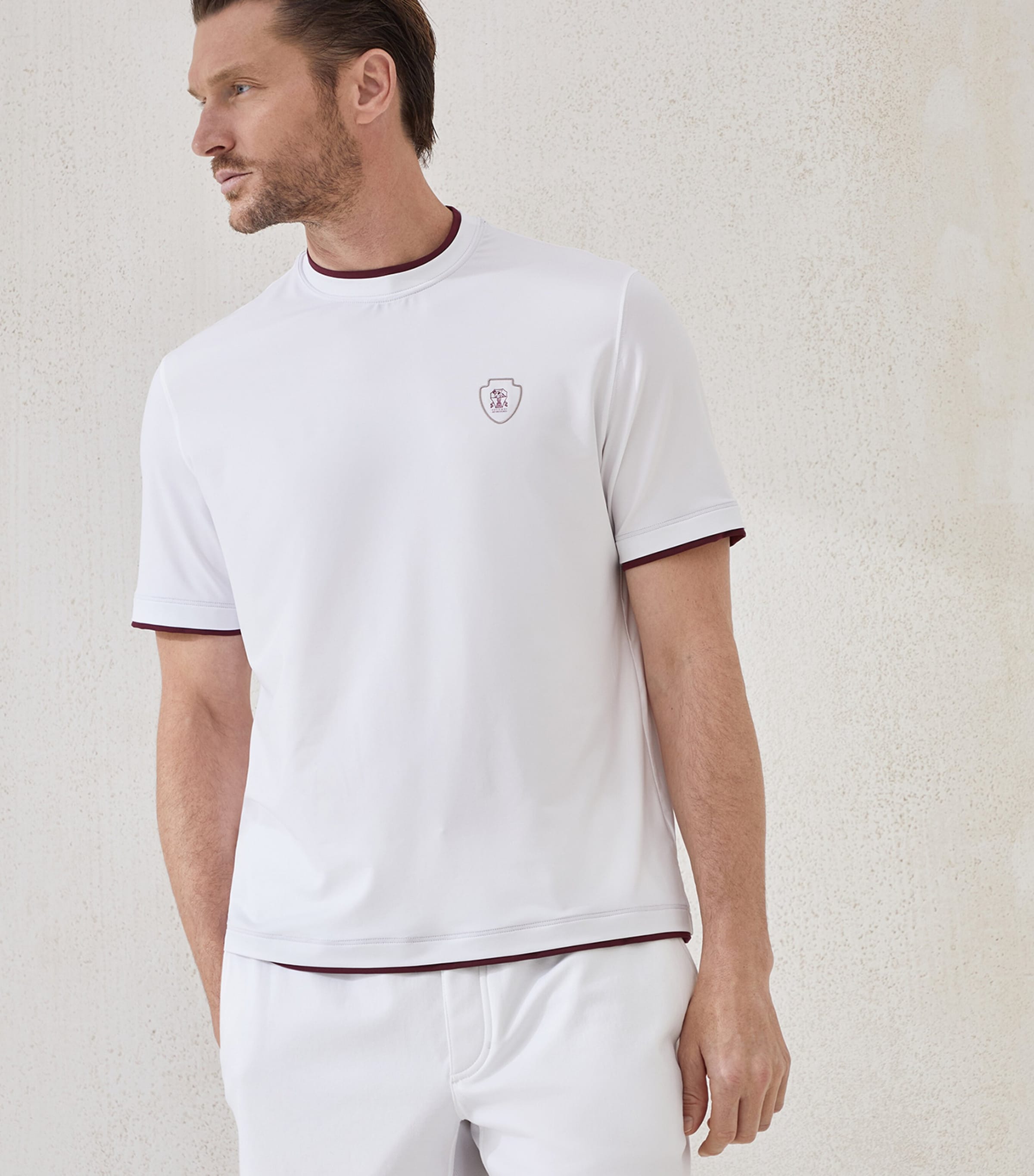 Cotton Jersey Logo T-Shirt C6159 Image 2