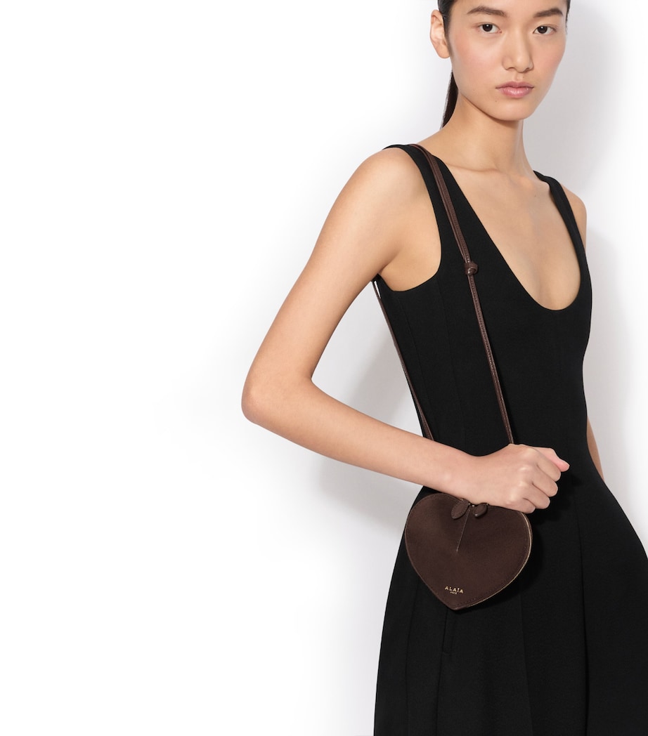 Mini Suede Le Coeur Shoulder Bag OR Image 2