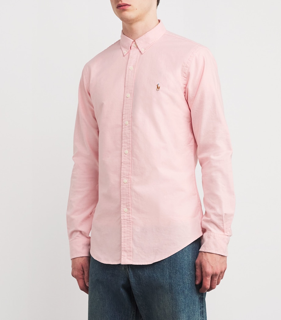 Slim Oxford Shirt PINK Image 3