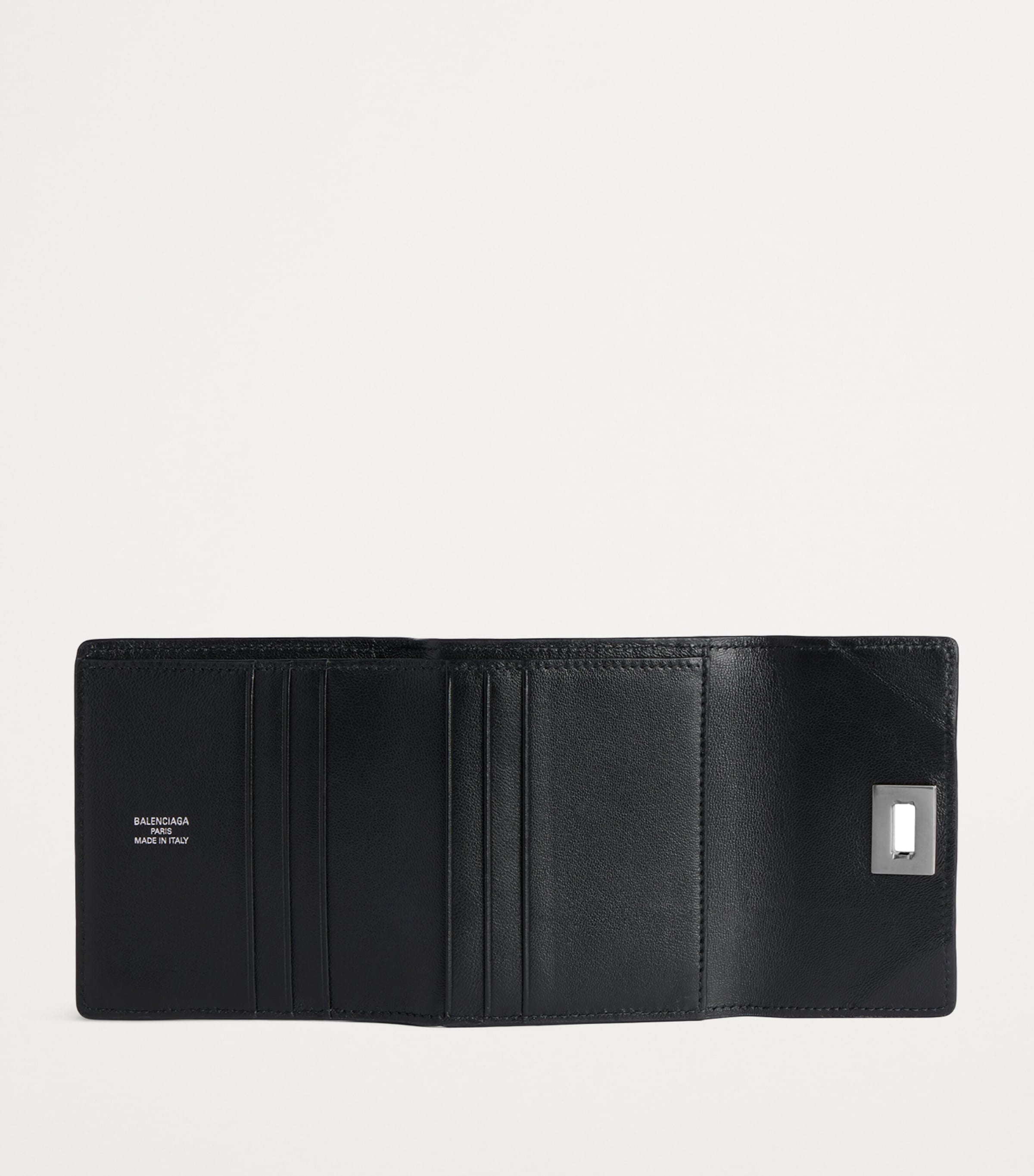 Balenciaga Mini Leather Rodeo Wallet | Harrods US