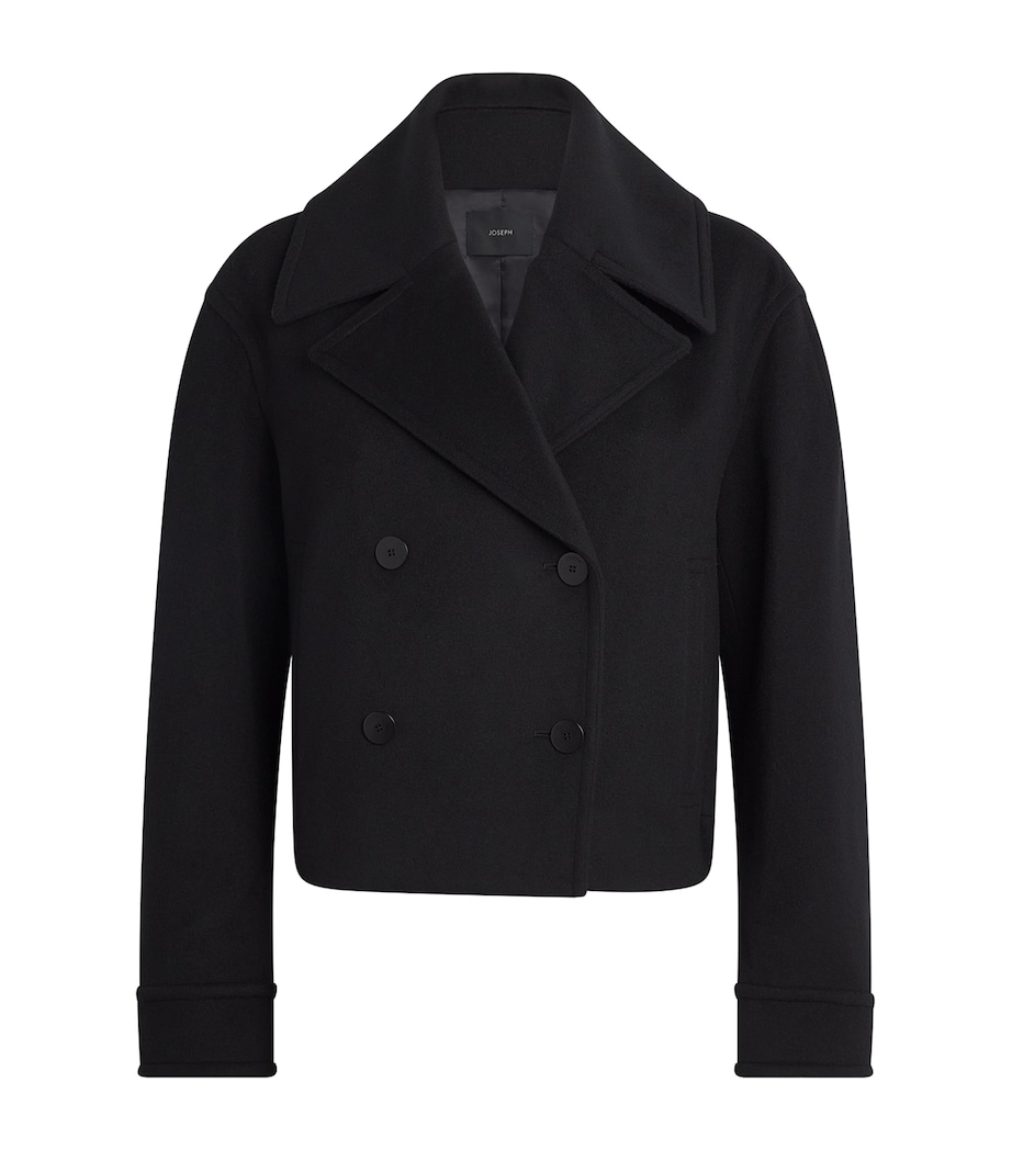 Wool-Cashmere Luc Jacket BLACK Image 1