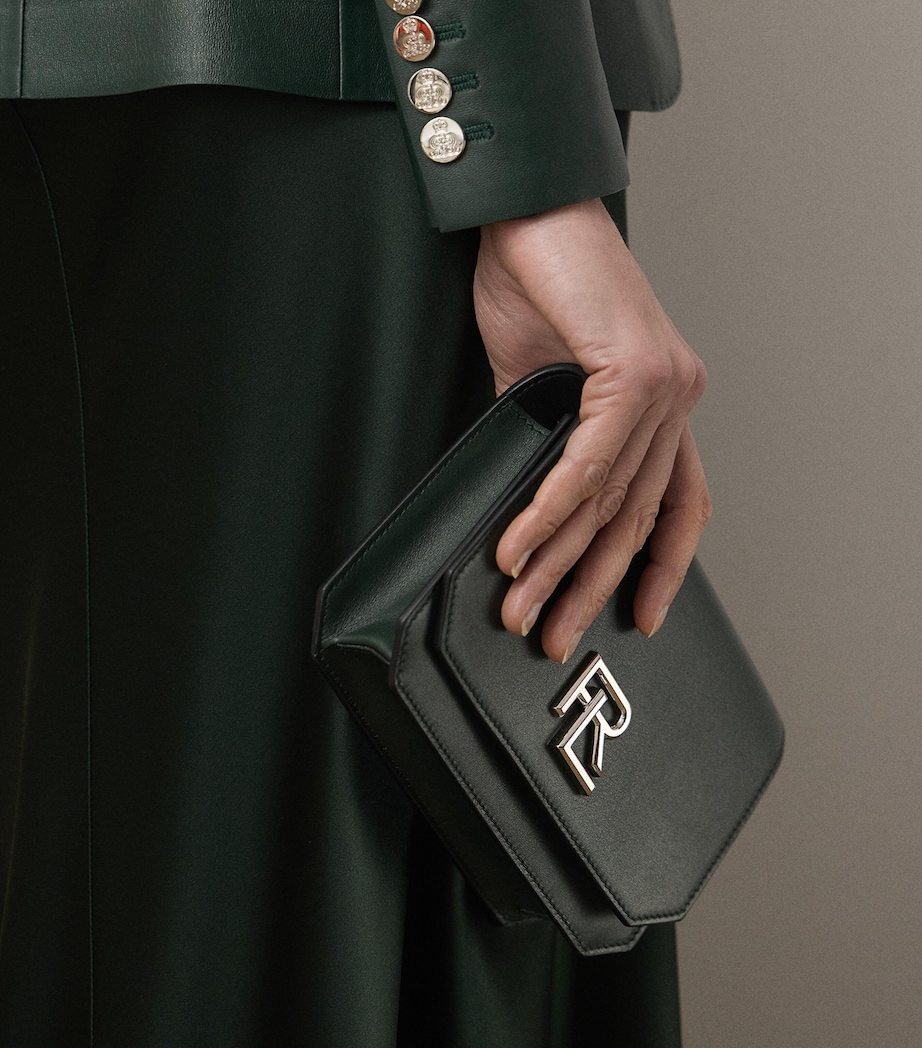 Mini Leather RL 888 Cross-Body Bag REGENT GREEN Image 6