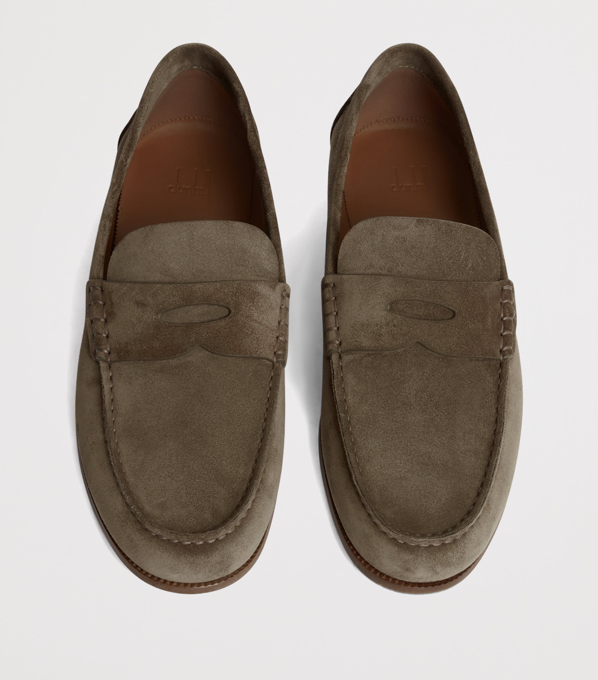 Suede Flex Heddon Loafers 102KHAKI Image 4