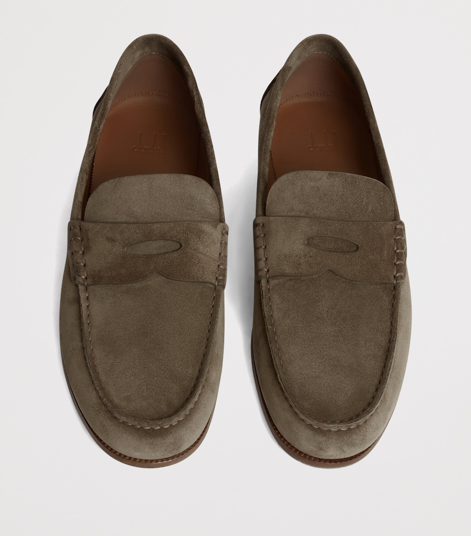 Suede Flex Heddon Loafers 102KHAKI Image 4