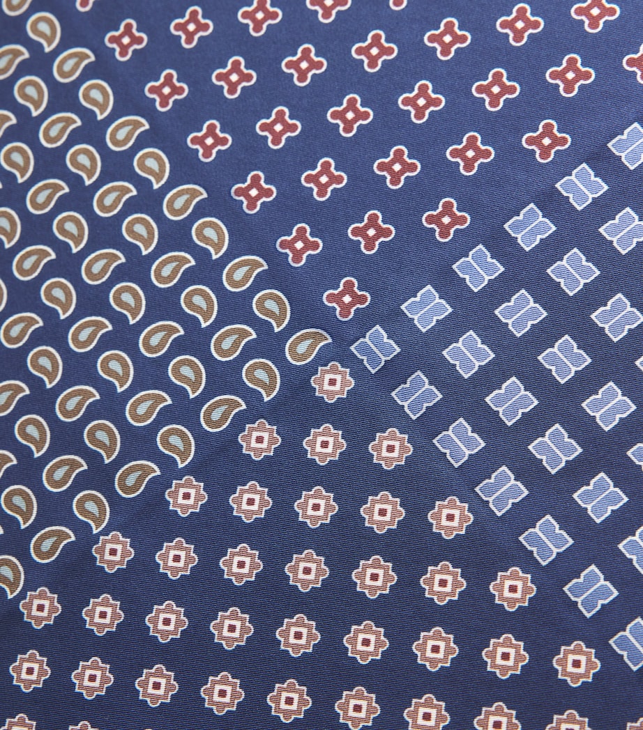 Silk Printed Pocket Square 1 Image 4