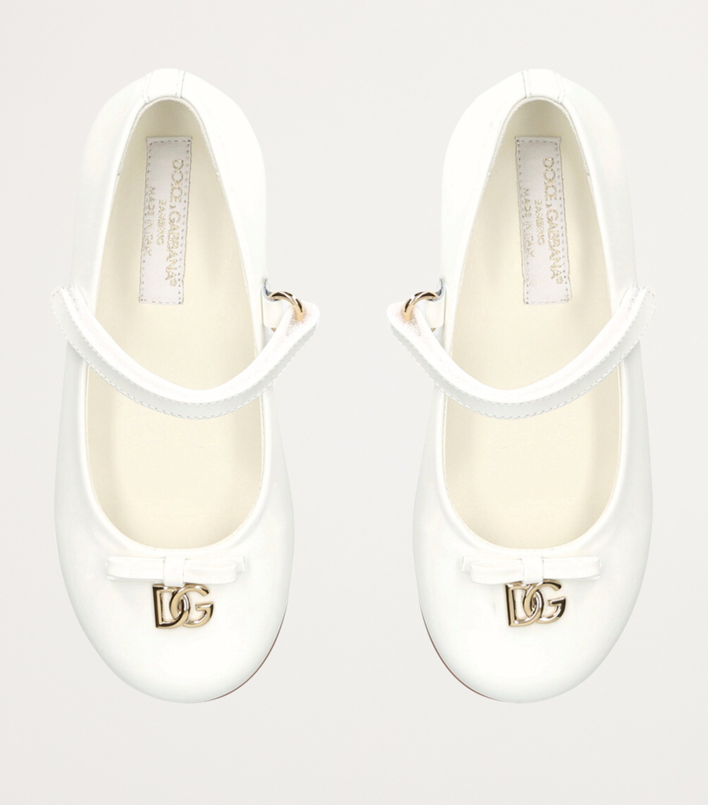 Dolce outlet snd gabbana Beautiful kids shoes white leather