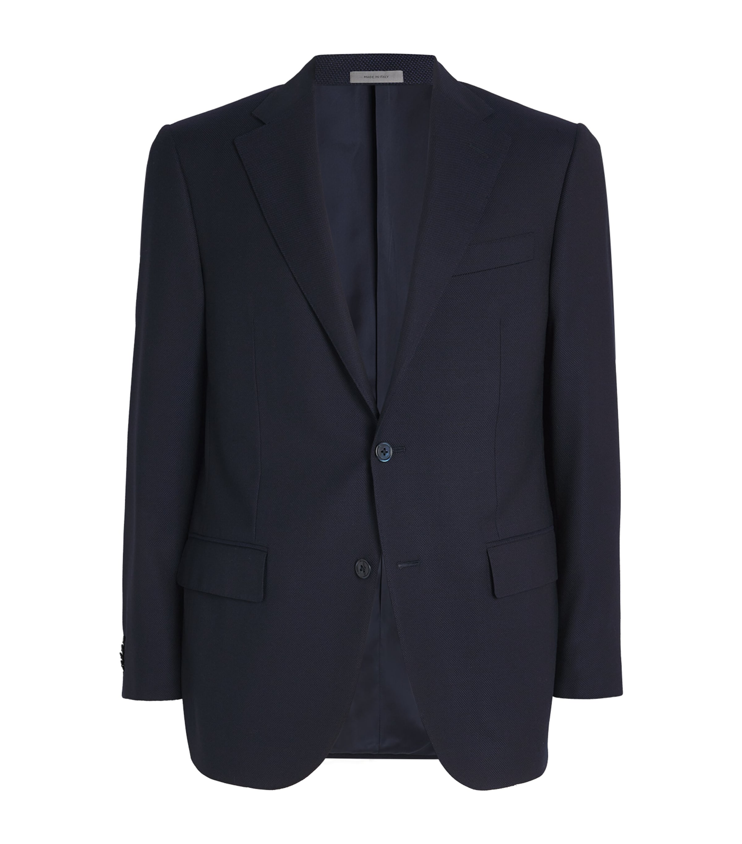 Hopsack Virgin Wool Blazer 003 CHINA BLUE Image 1