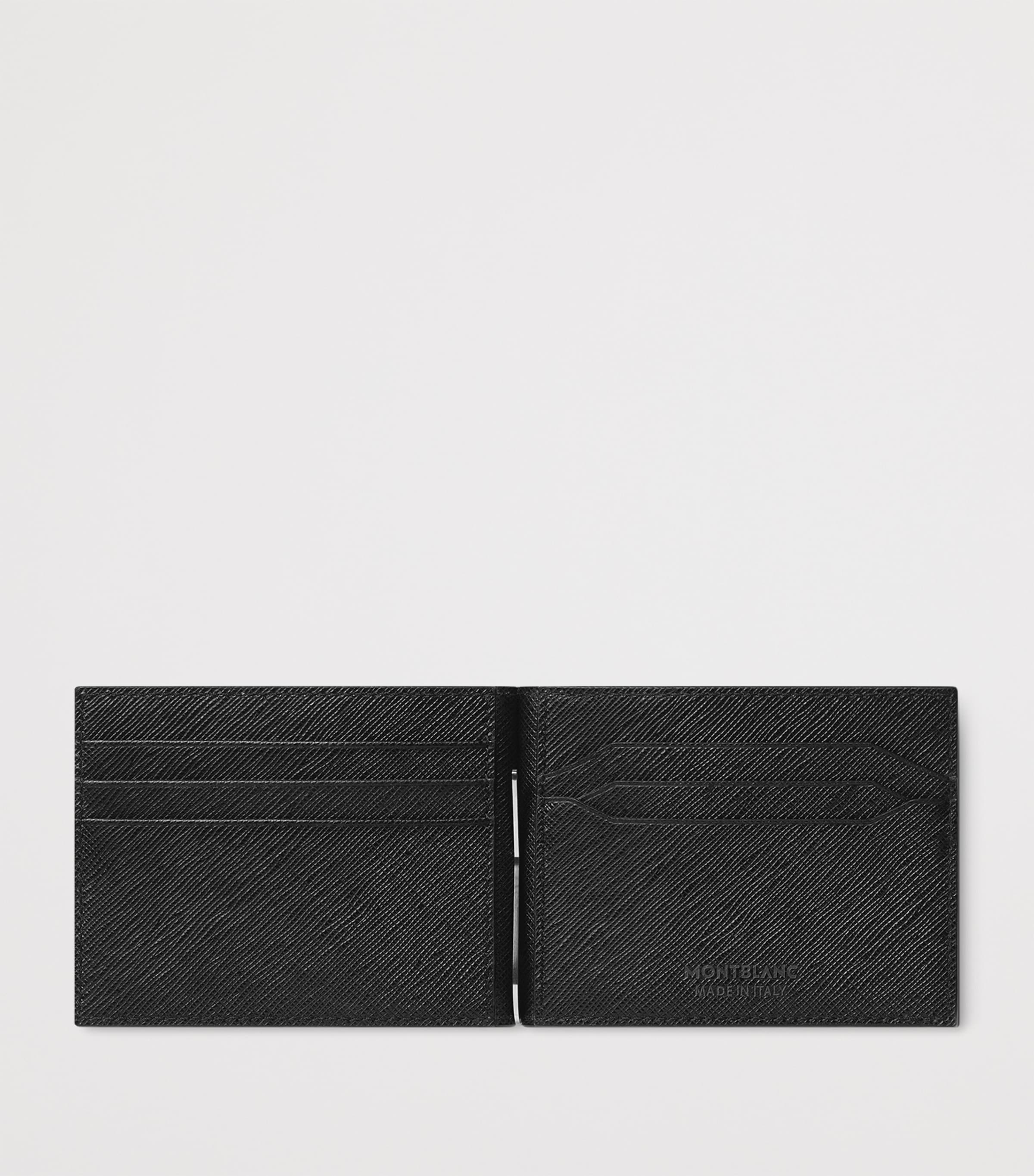 Montblanc Leather Bifold Wallet Black Image 3