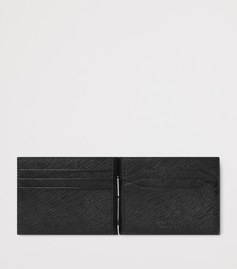Leather Bifold Wallet BLACK Image 3