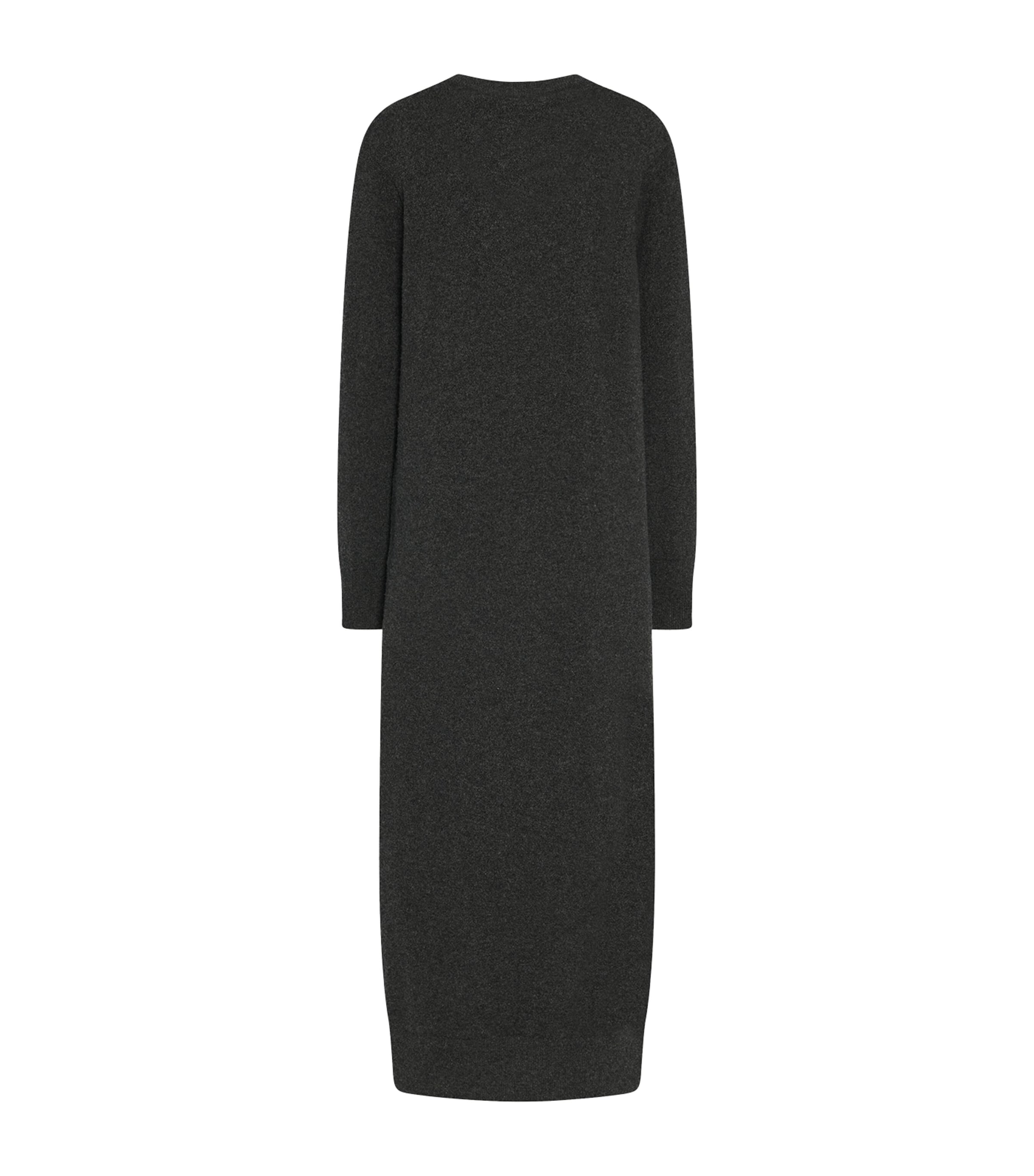 The Row Loter Cashmere Maxi Dress In Black