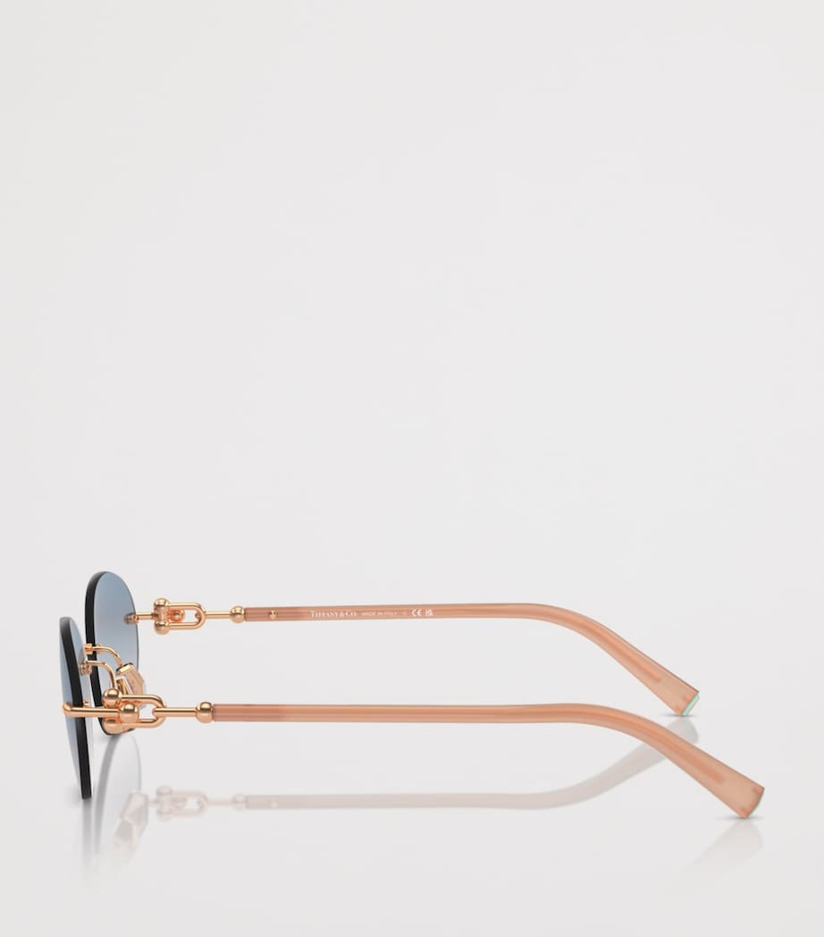 Metal Oval TF3104D Sunglasses 621716 Image 3