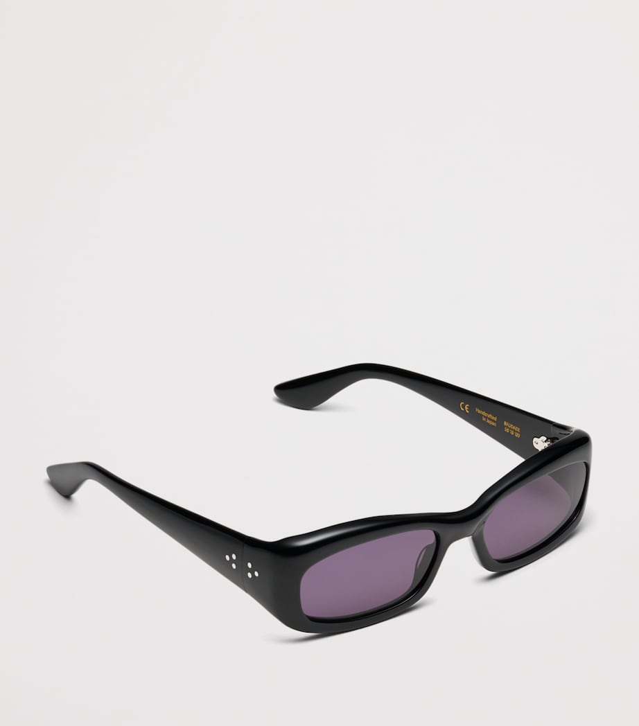Acetate Saudade Sunglasses BLACK Image 3