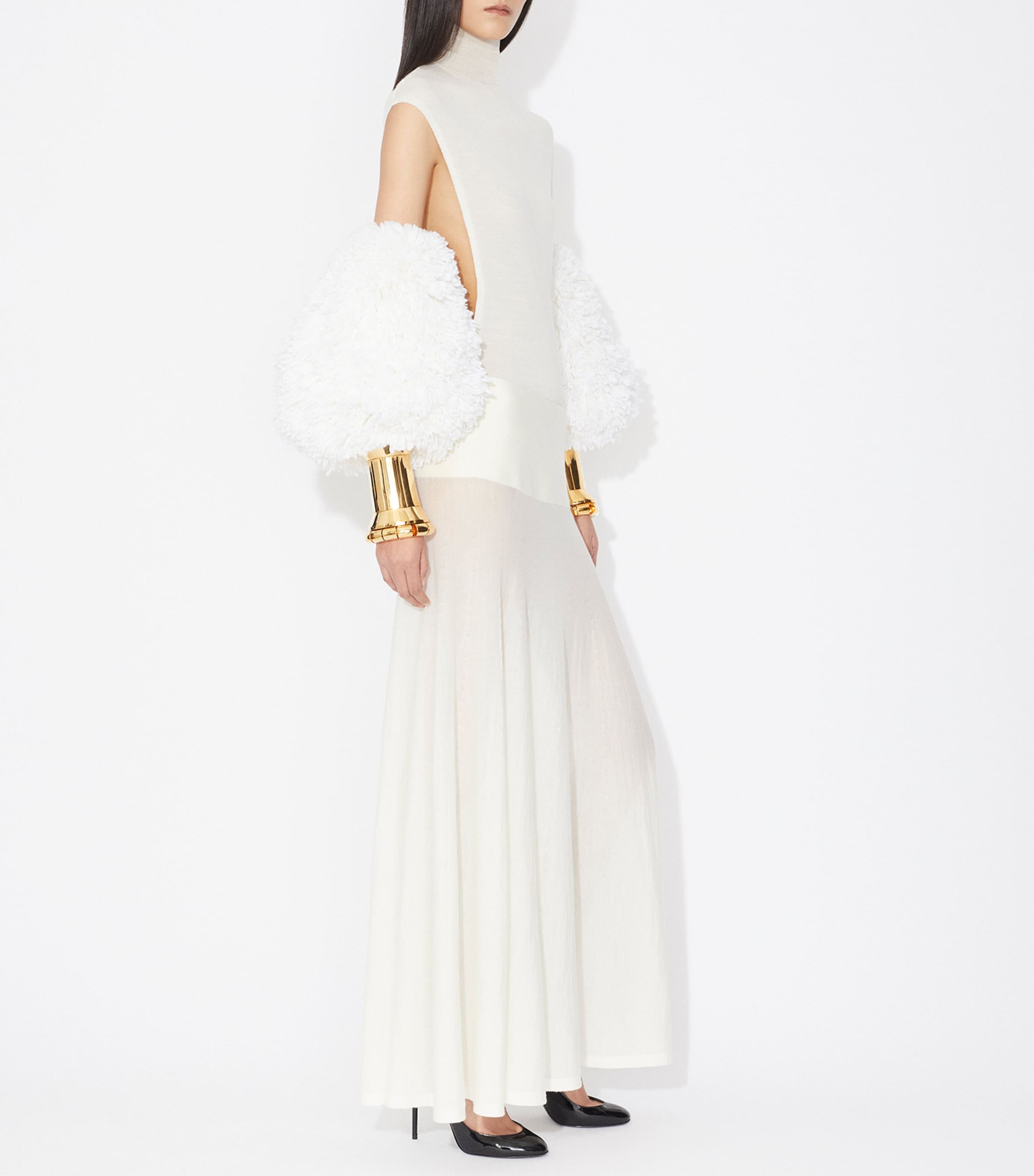 Cap-Sleeve Bodysuit BLANC NATUREL Image 4