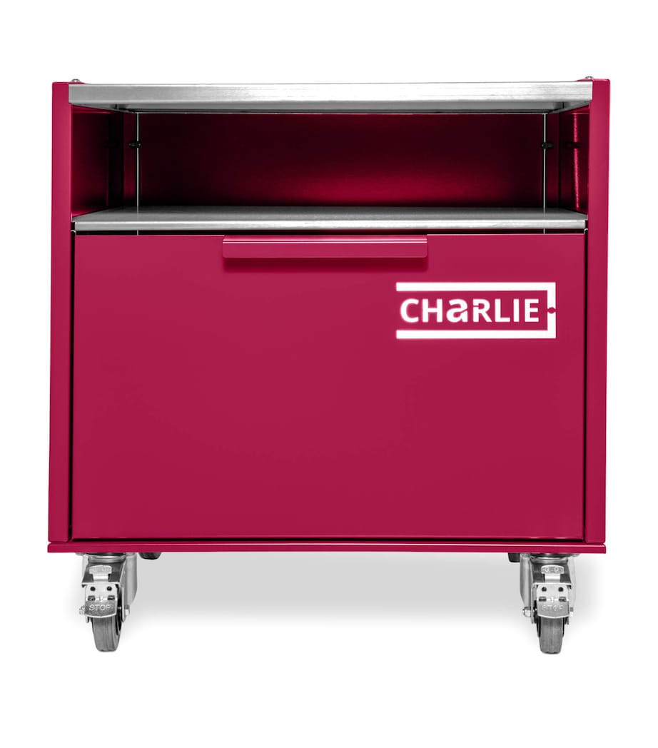 Charlie Outdoor Island Cabinet RHUBARB Image 1