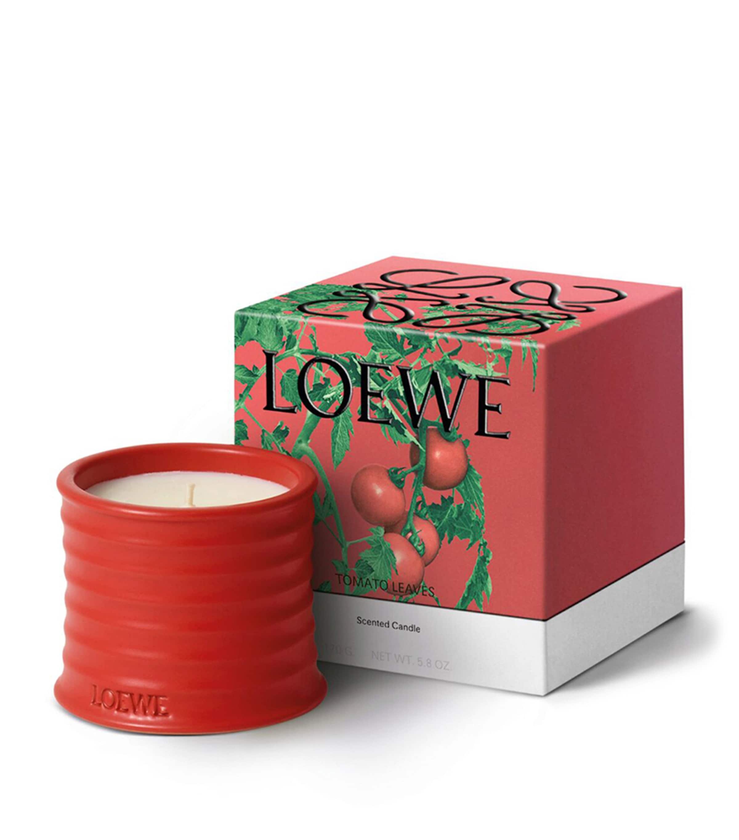LOEWE Scented Candle 170g トマトの香り LOEWE Small Tomato Leaves Candle (170g) | Harrods US