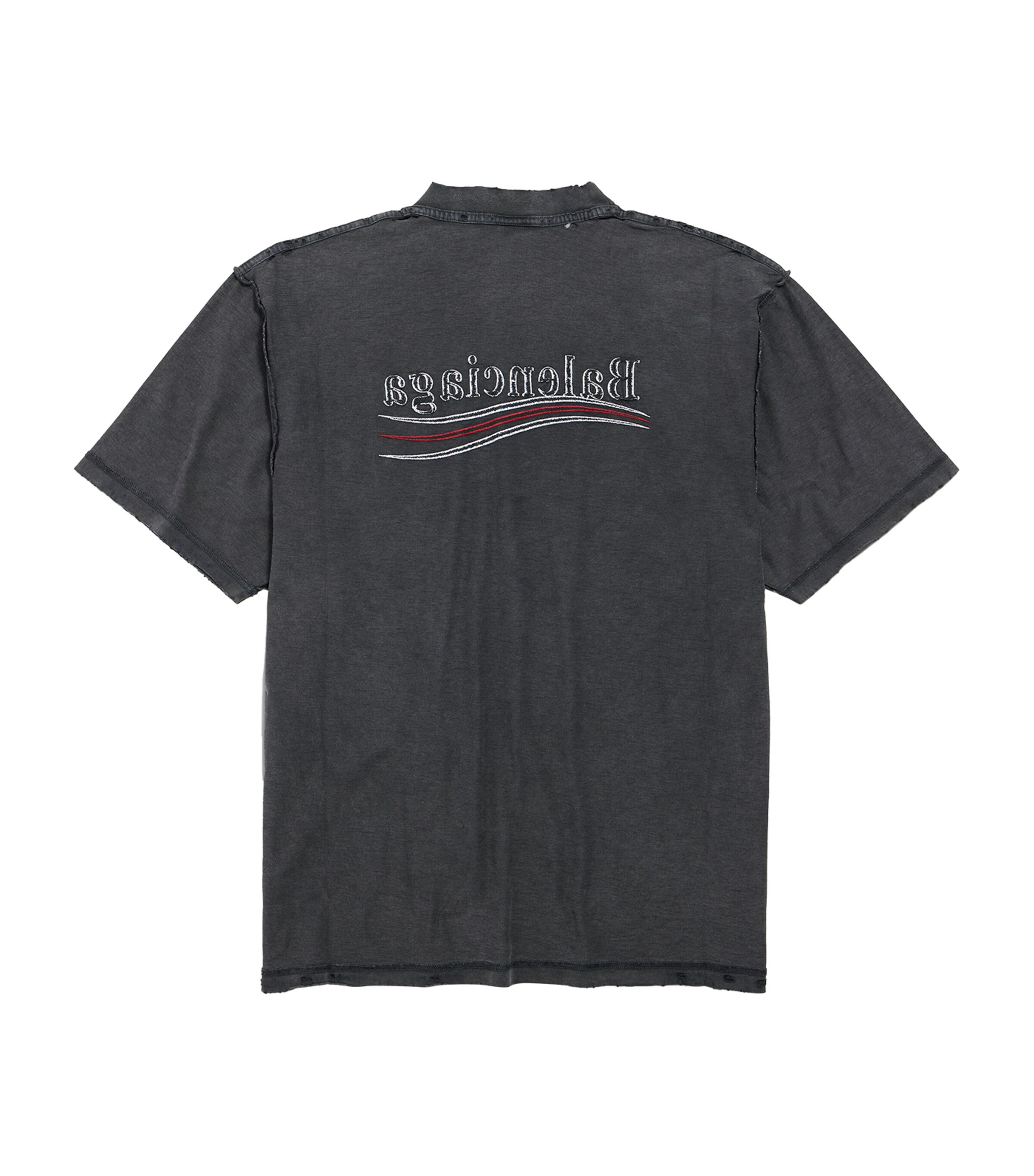 Balenciaga Cotton Inside-Out T-Shirt | Harrods US