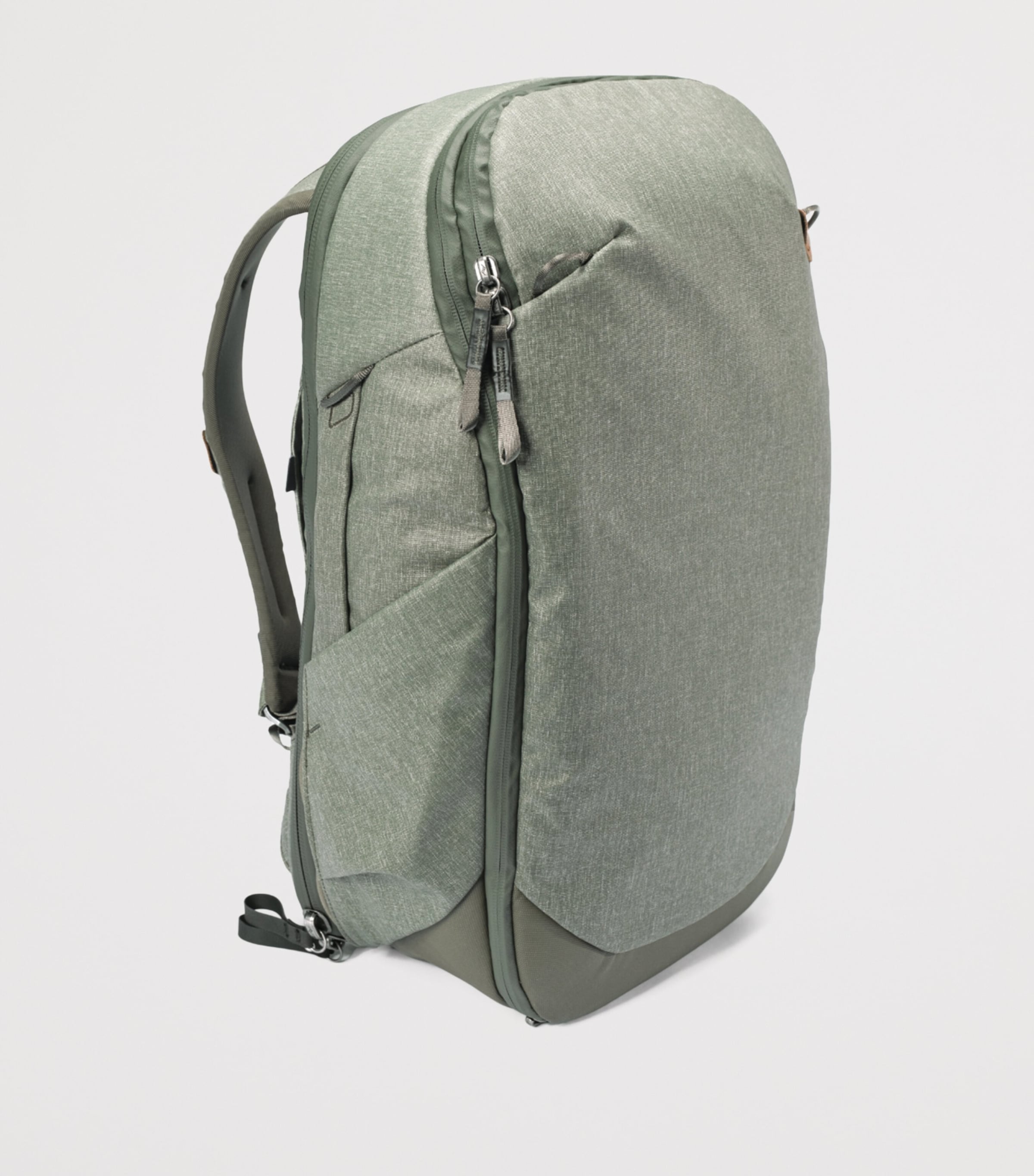 Canvas Expandable Travel Backpack SAGE Image 2