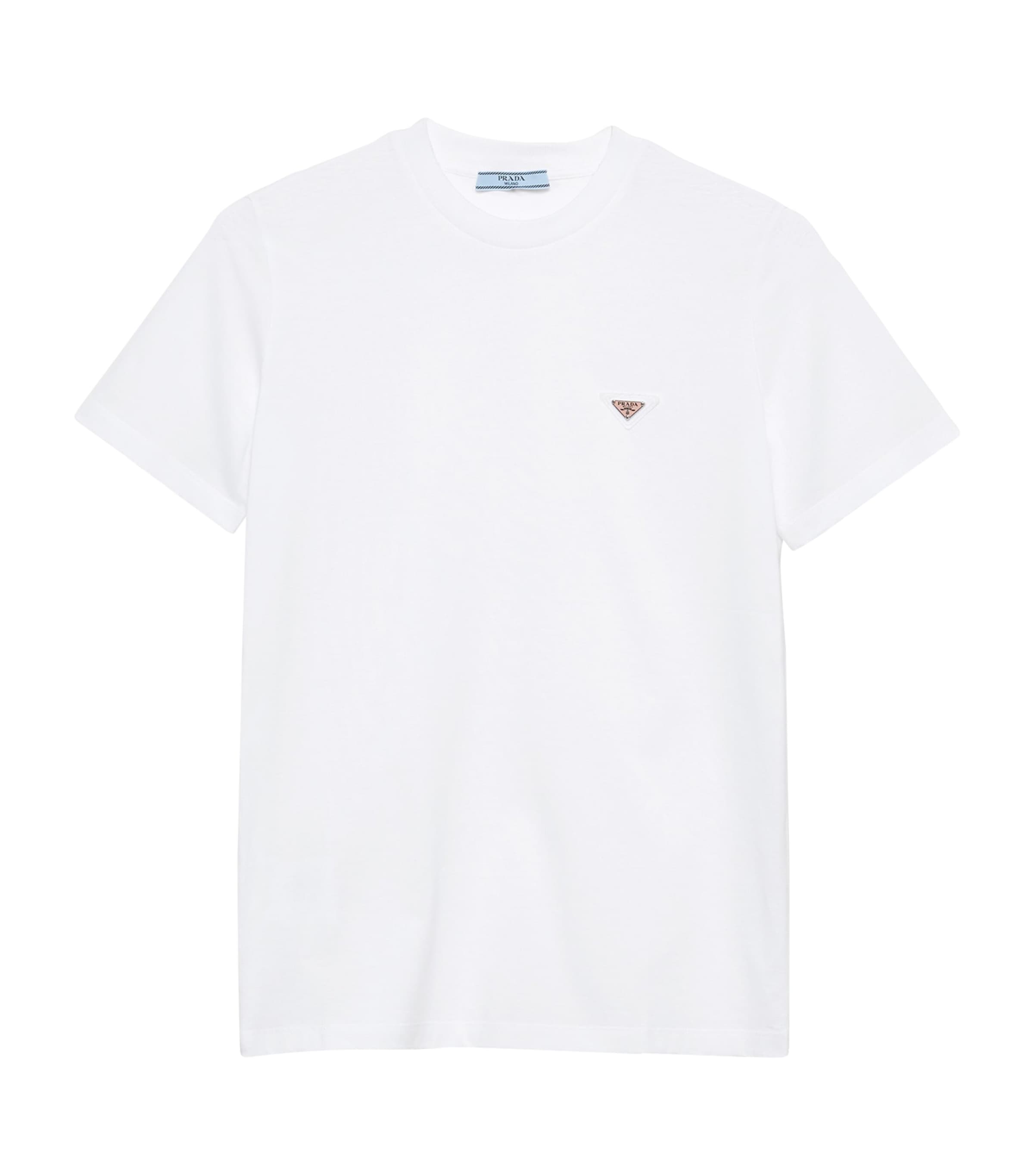 Cotton Jersey Triangle T-Shirt F0009 Image 1