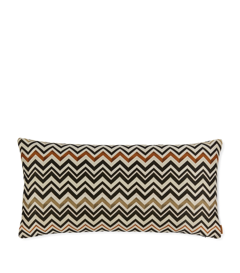 Zigzag Belfast Cushion (30cm x 60cm) 160-MULTI Image 1