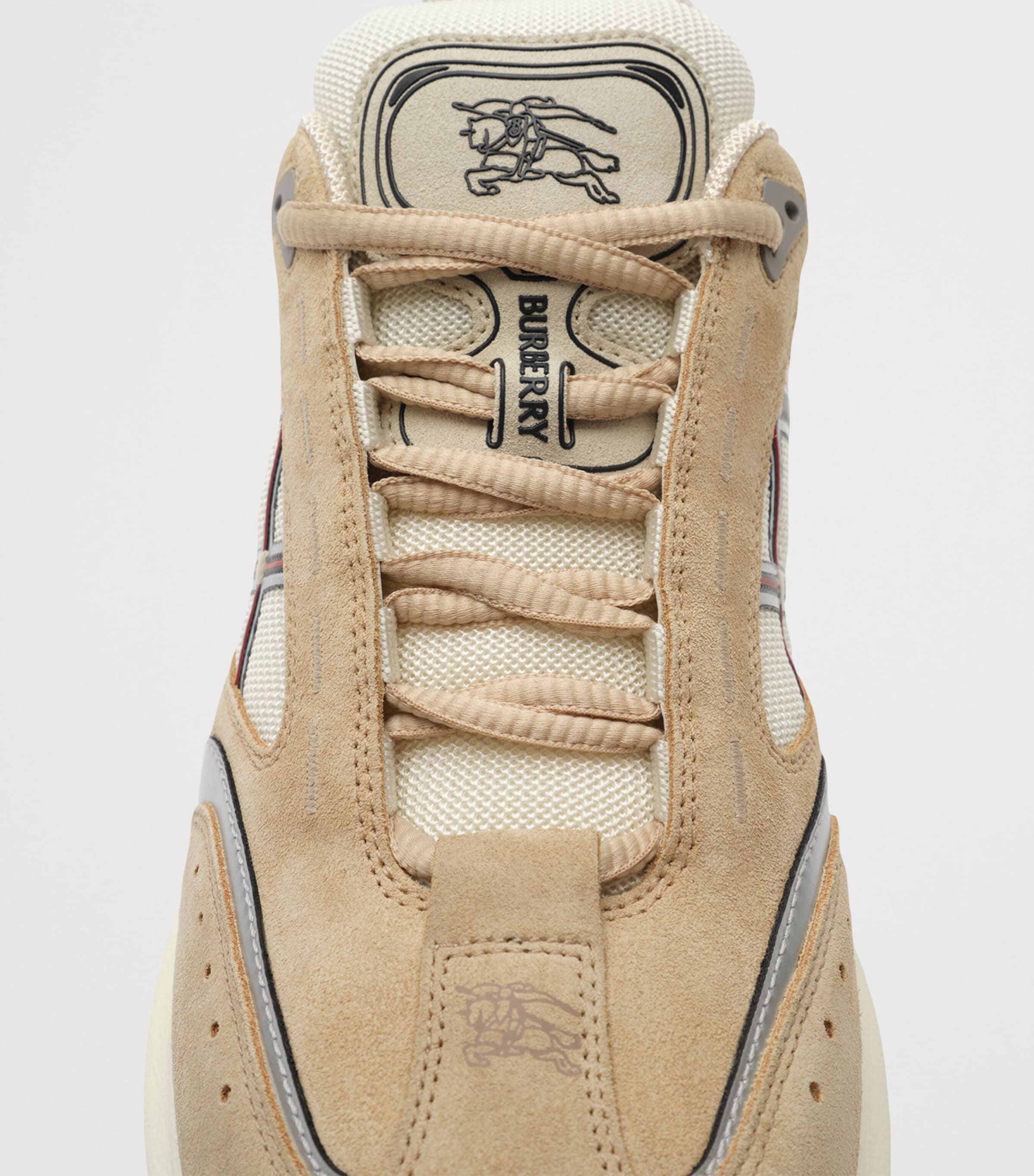 Burberry Eclipse Sneakers Flax Silver Image 6
