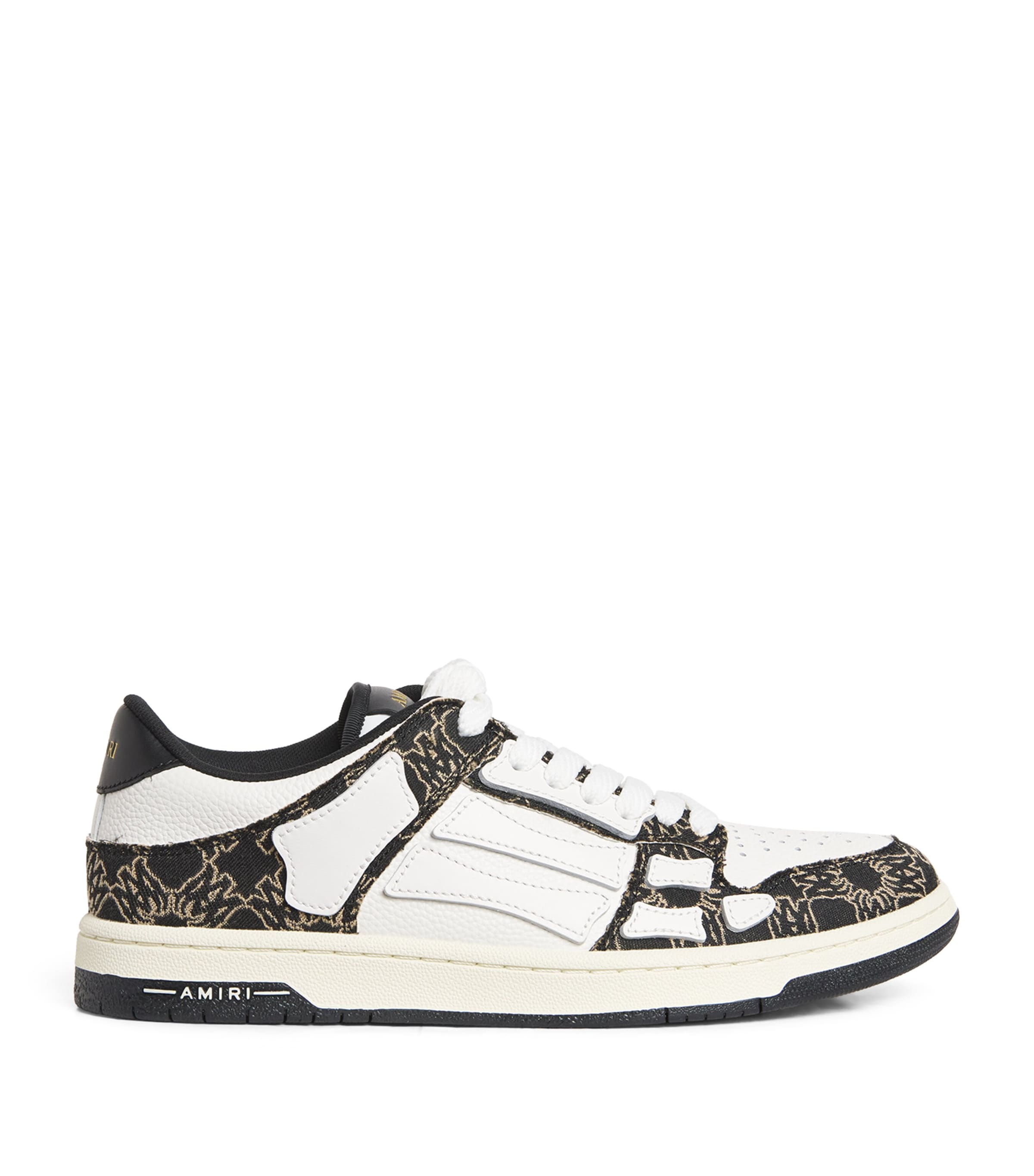 Shop Amiri Skel Low-top Sneakers In Black