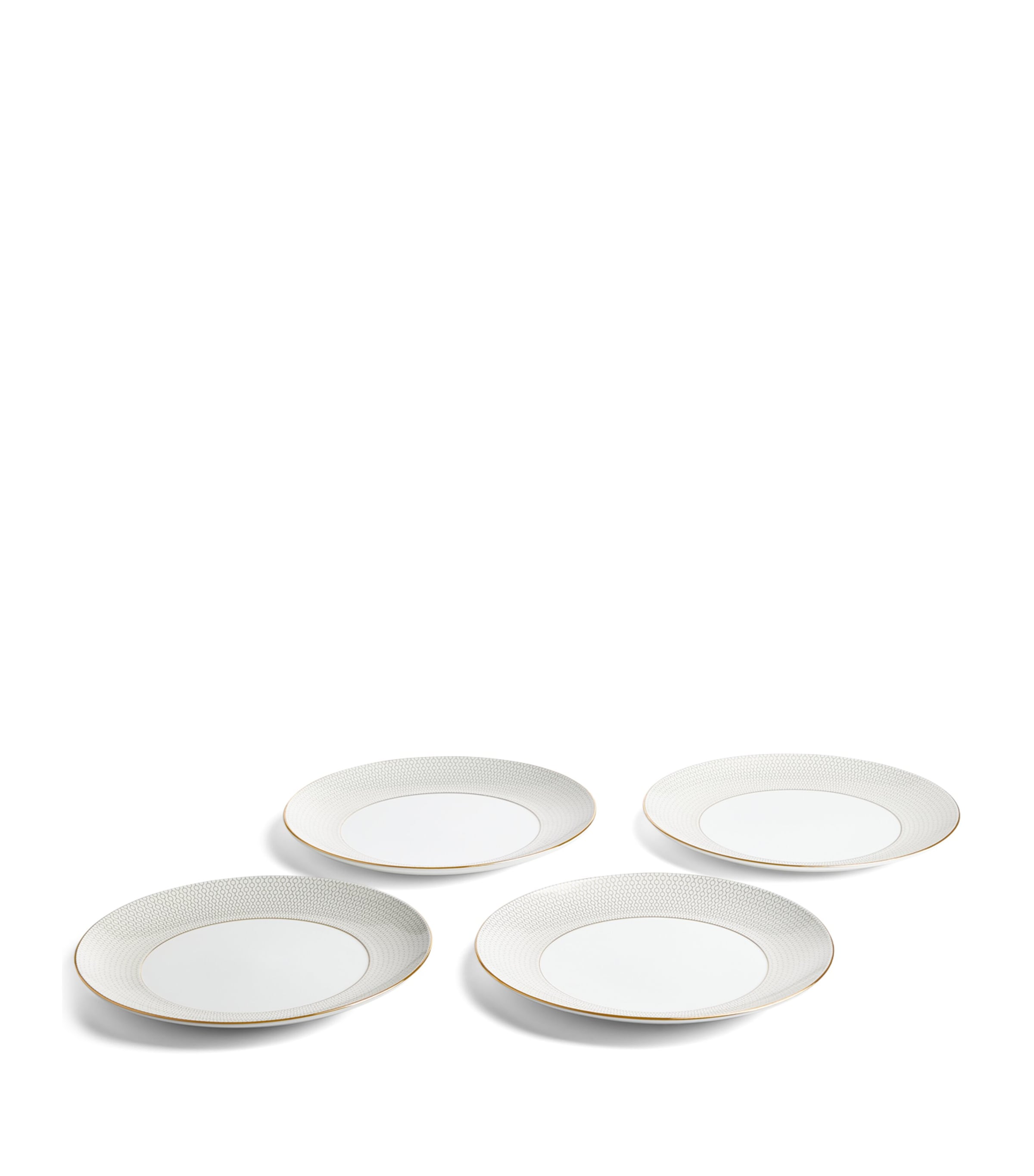 Wedgwood Set of 12 Gio Gold Dinnerware Pieces White Image 3