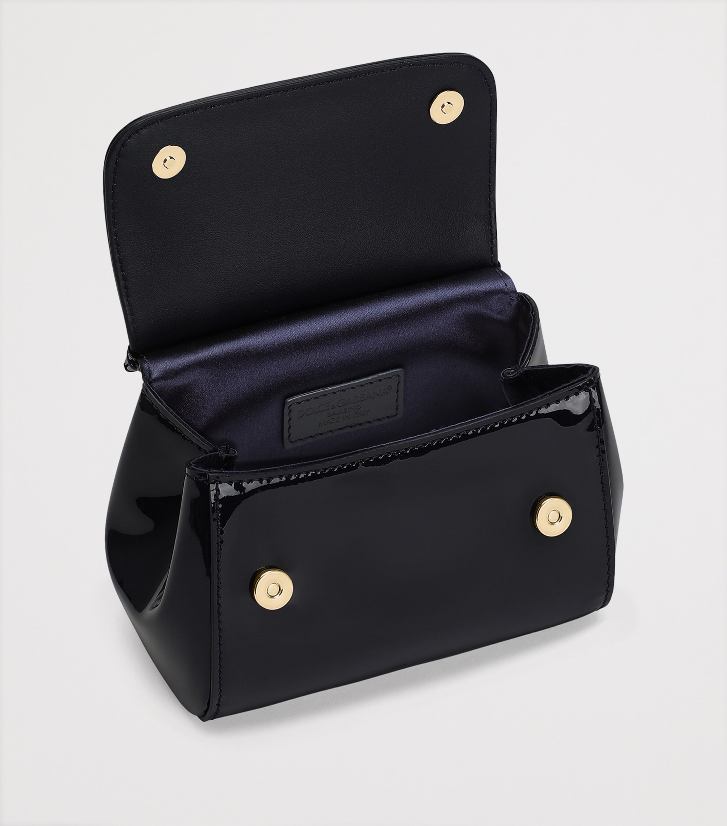 Calfskin Sicily Top-Handle Bag 80658-DARK BLUE Image 2