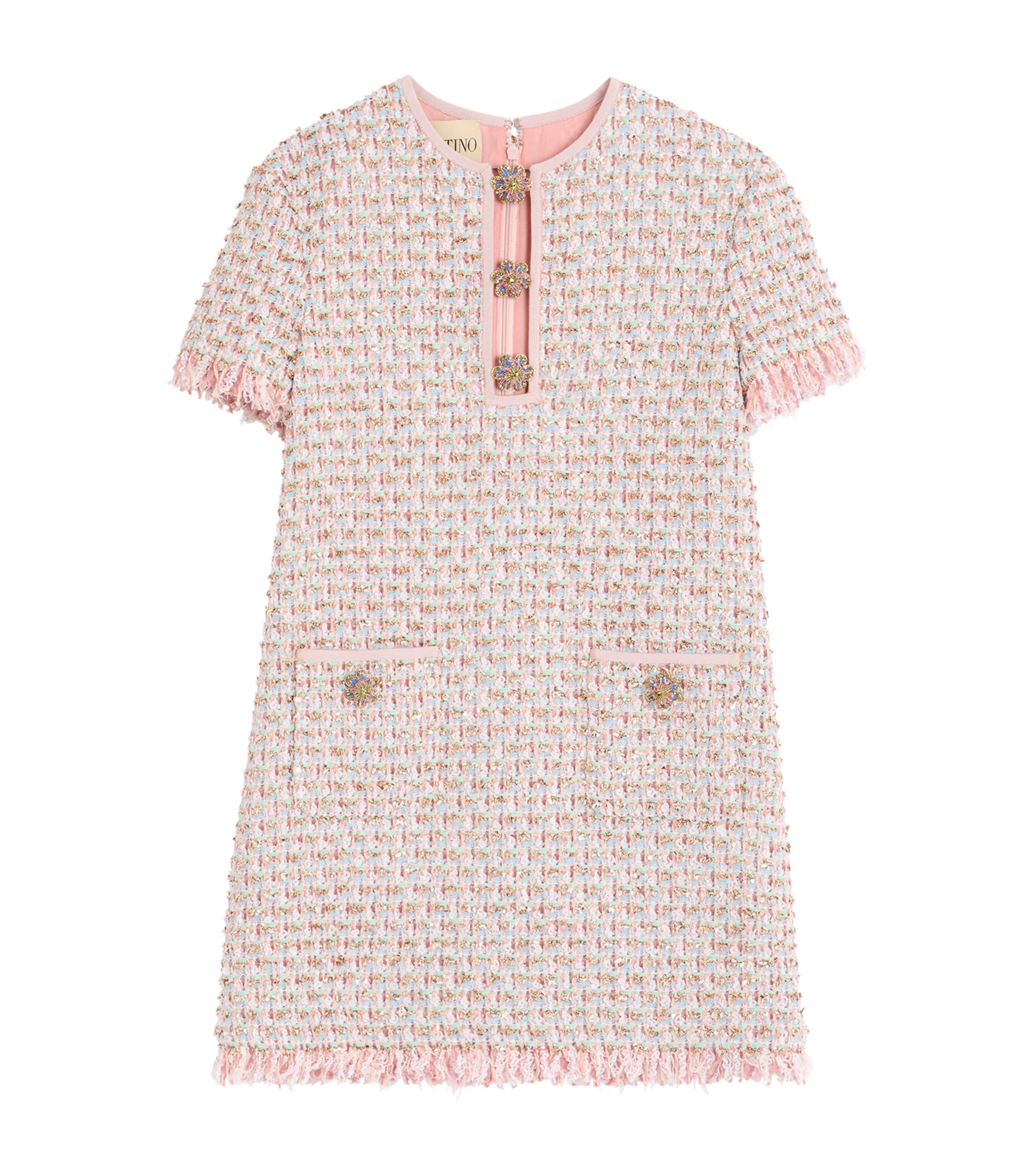 Valentino Tweed Mini Dress