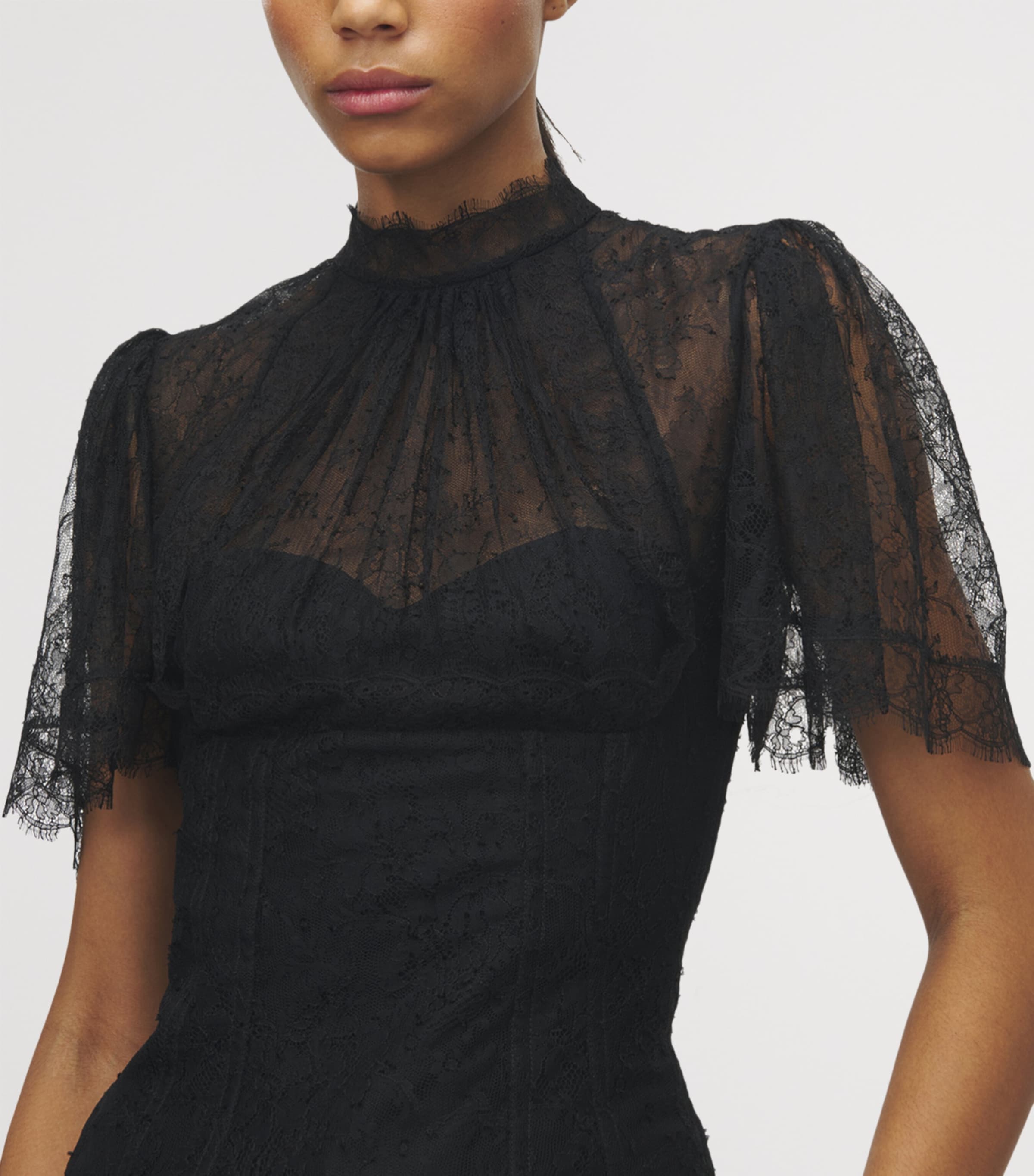 Lace-Detail Blouse 1000 Image 6